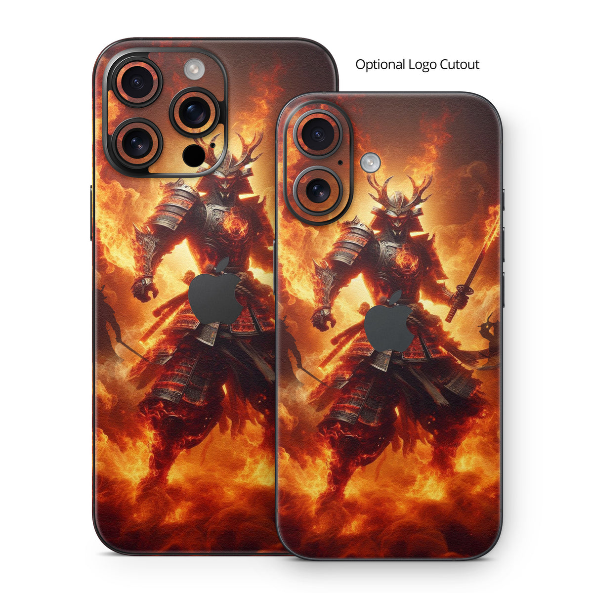 Samurai Fire - Apple iPhone 16 Skin