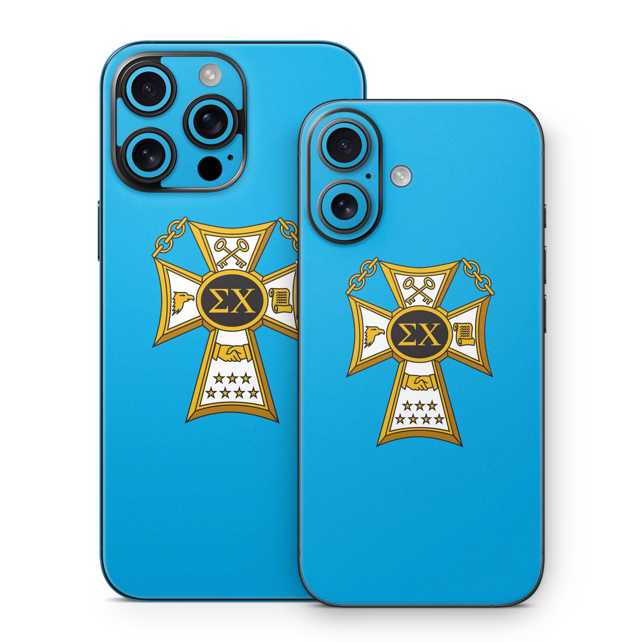 Sigma Chi Badge Blue - Apple iPhone 16 Skin