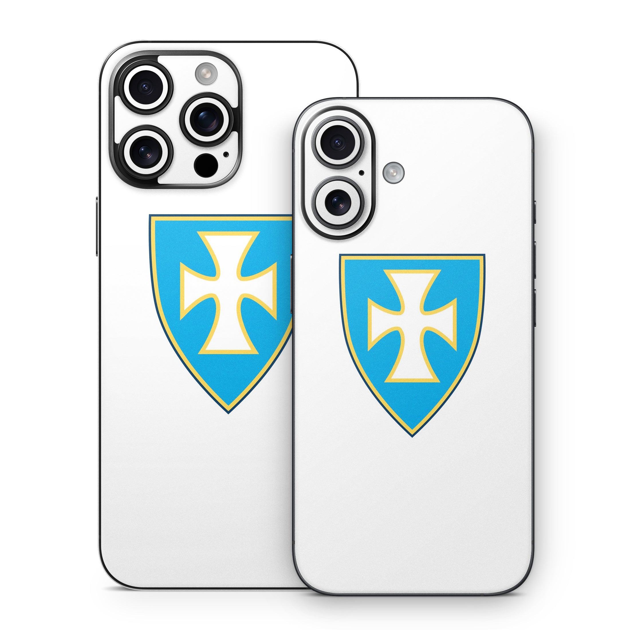 Sigma Chi Shield White - Apple iPhone 16 Skin