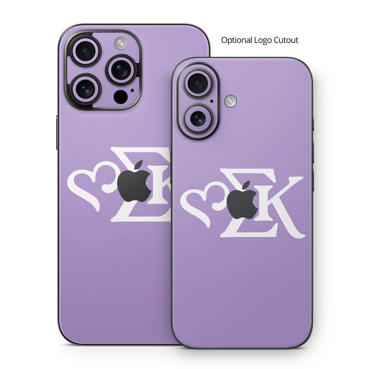 Sigma Kappa Greek Letters Dove Love on Legacy Lavender - Apple iPhone 16 Skin