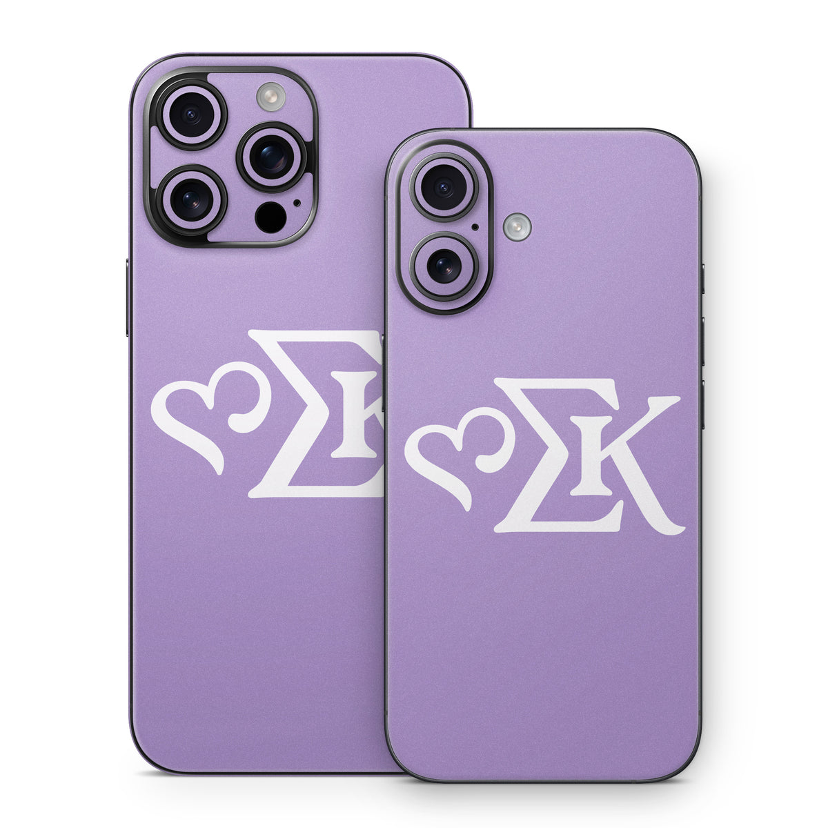 Sigma Kappa Greek Letters Dove Love on Legacy Lavender - Apple iPhone 16 Skin