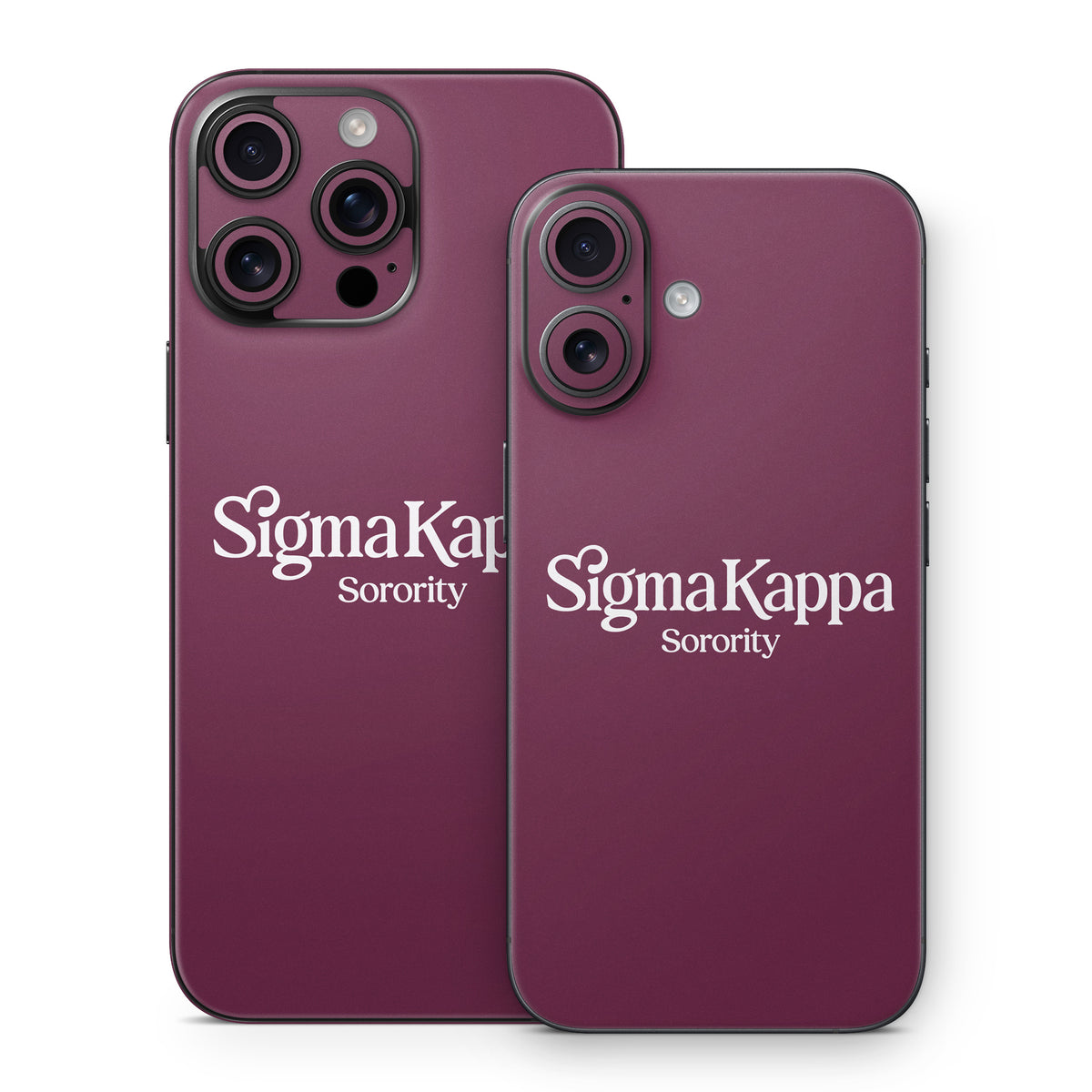 Sigma Kappa Sorority Logo Dove Love on Mary Maroon - Apple iPhone 16 Skin