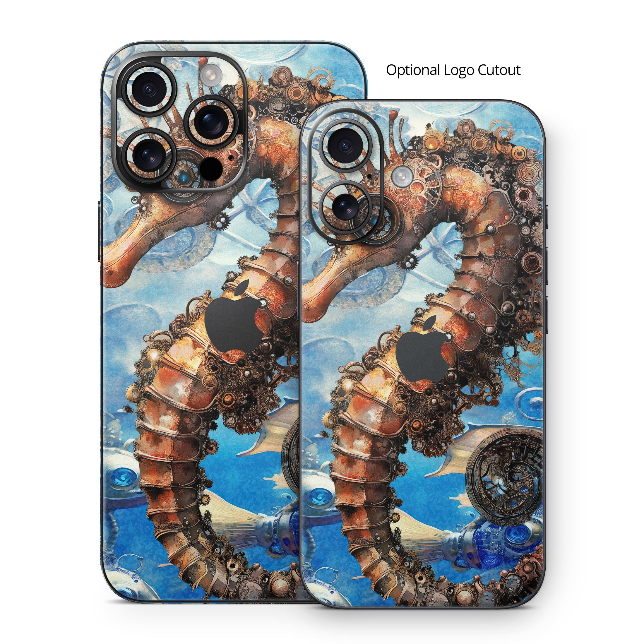 Steampunk Seahorse - Apple iPhone 16 Skin