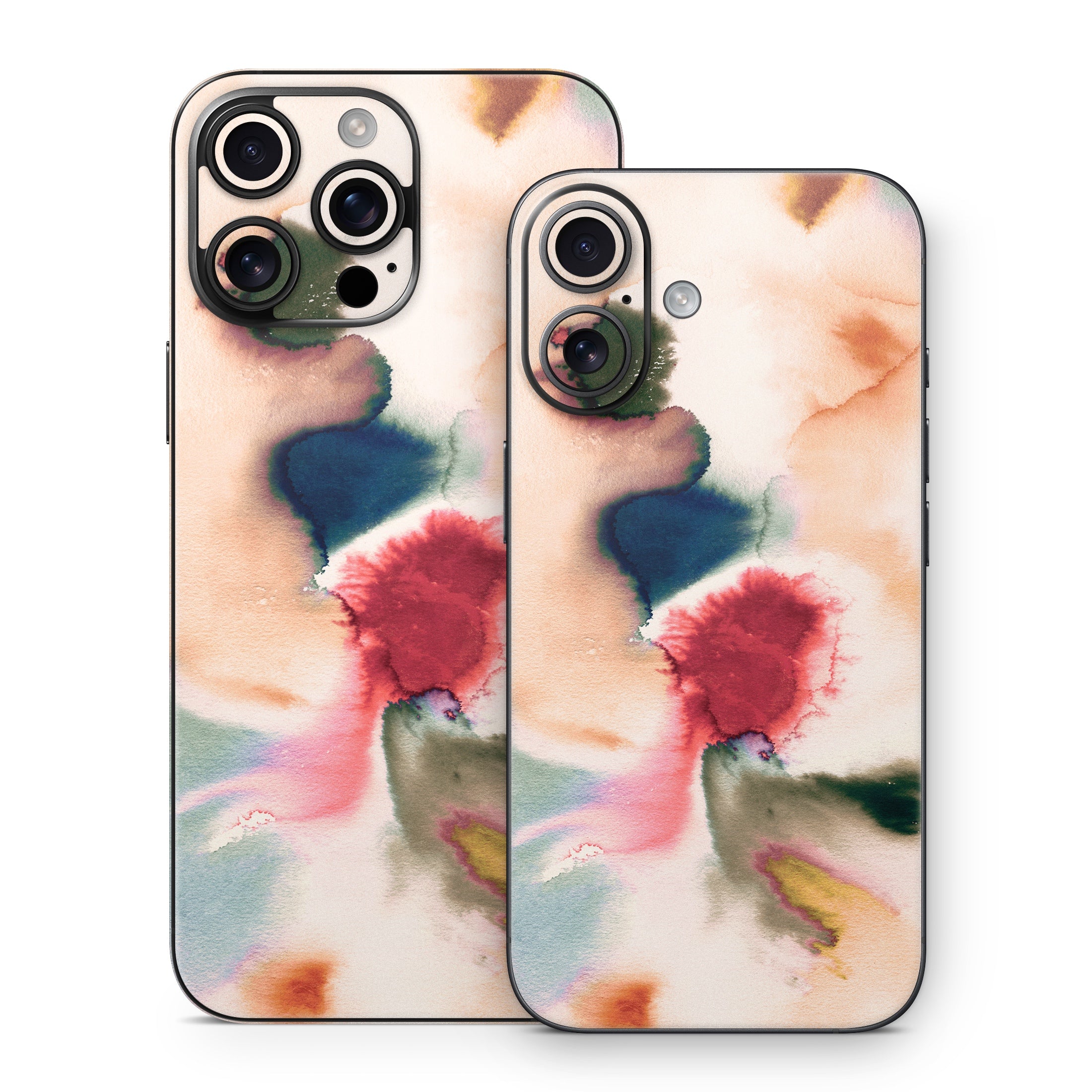 Abstract Watercolor Mineral - Apple iPhone 16 Skin