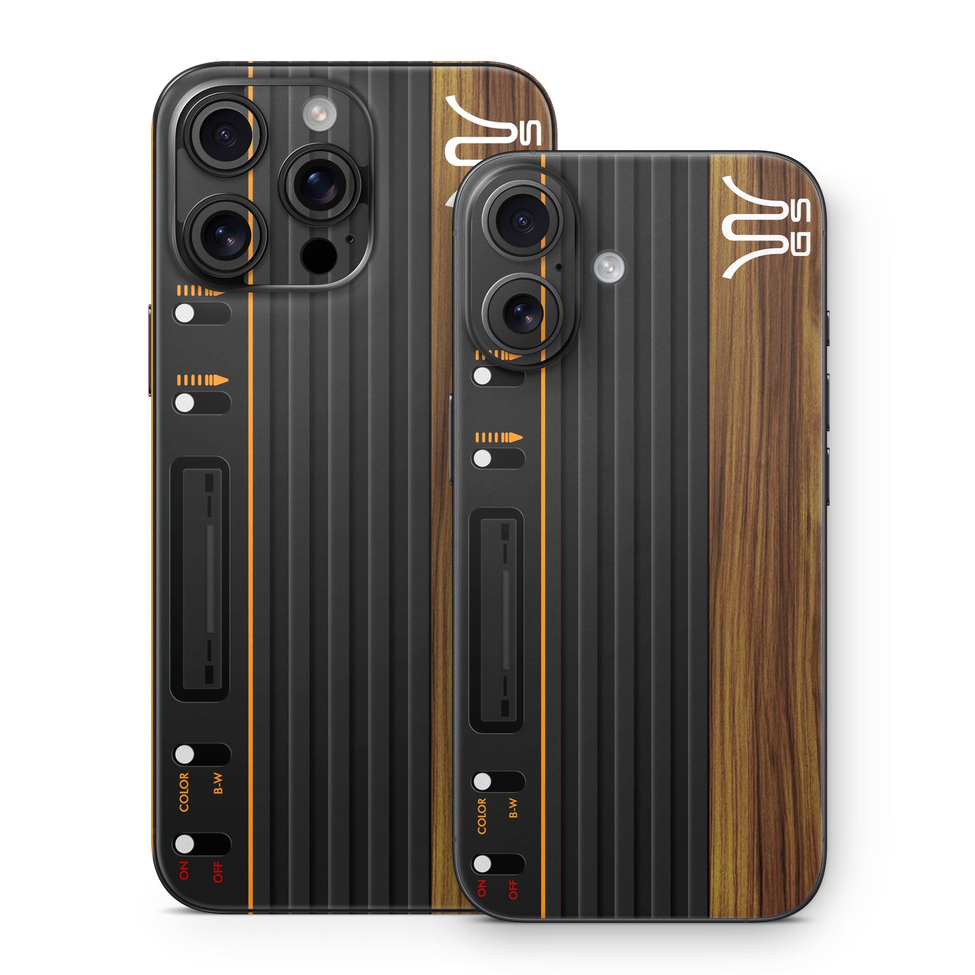 Wooden Gaming System Apple iPhone 16 Skin