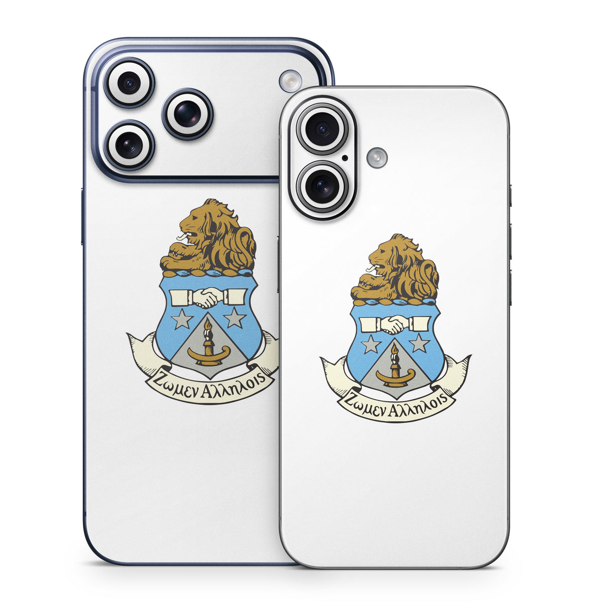 Alpha Delta Pi Crest White - Apple iPhone 17 Skin