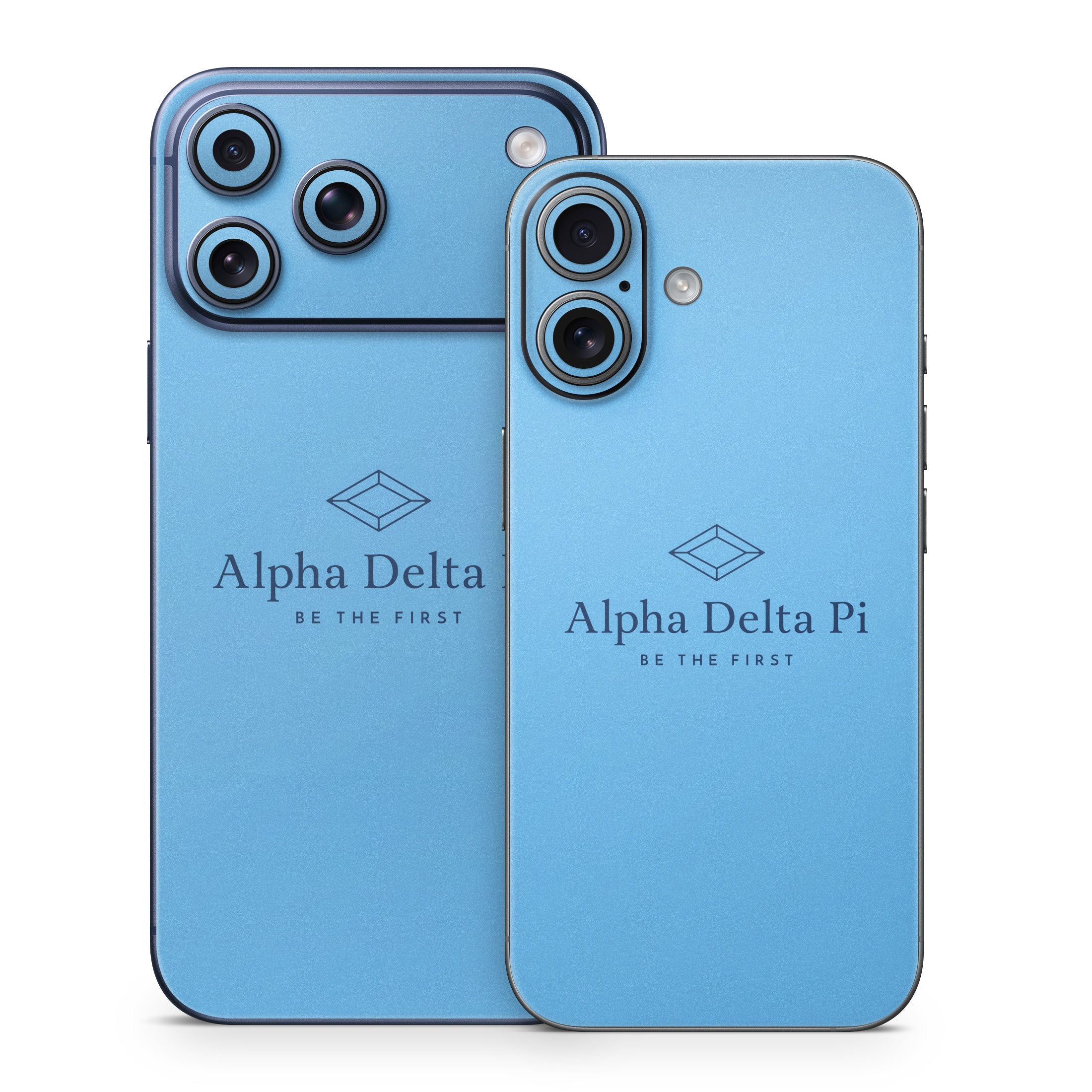 Alpha Delta Pi Primary Logo Adelphean Blue - Apple iPhone 17 Skin