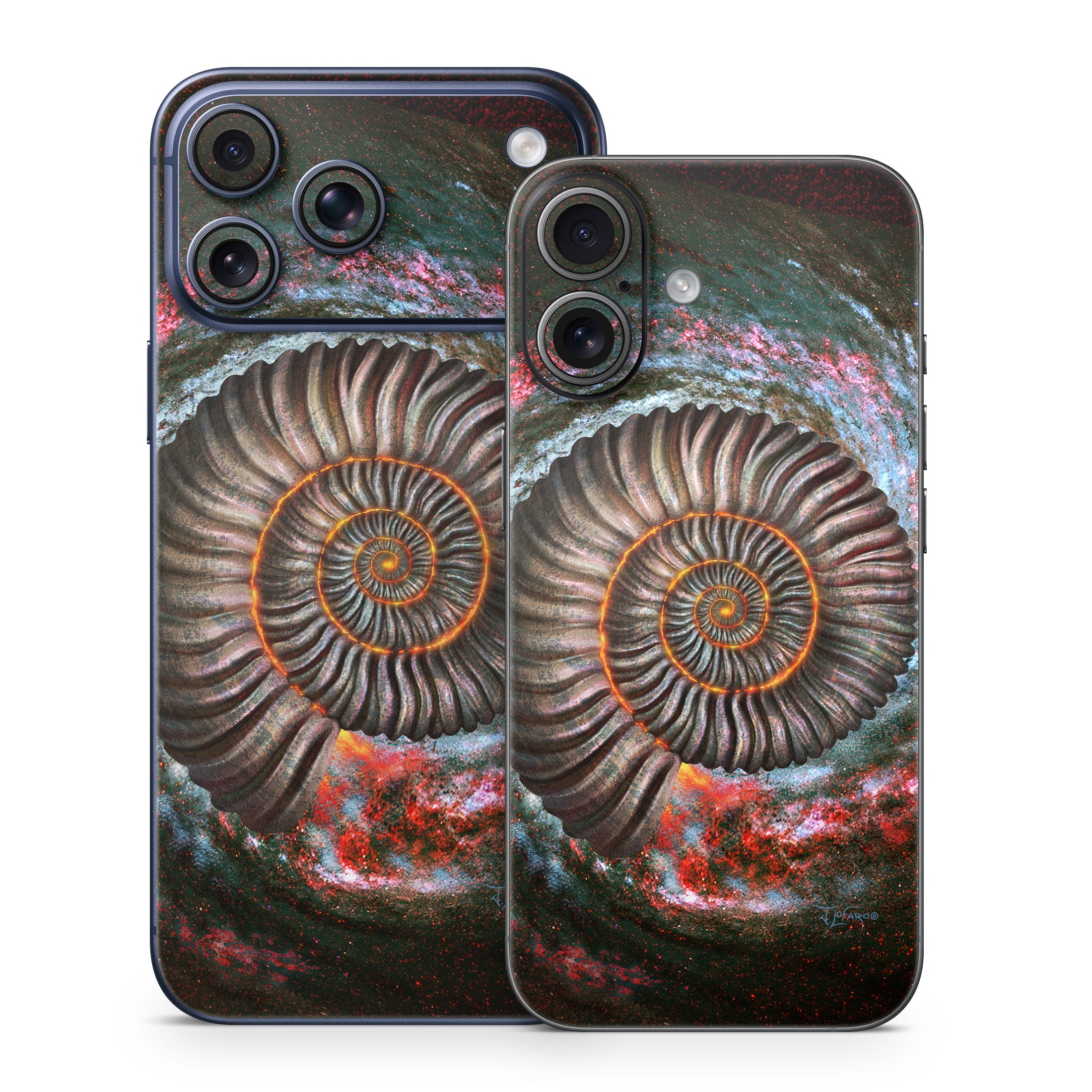 Ammonite Galaxy - Apple iPhone 17 Skin