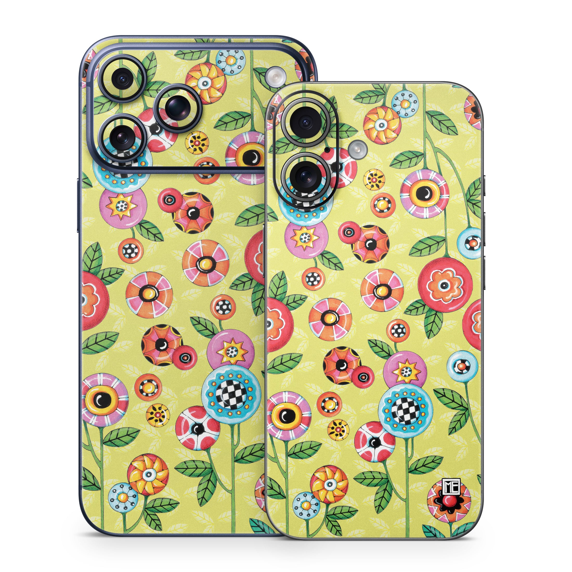 Button Flowers - Apple iPhone 17 Skin