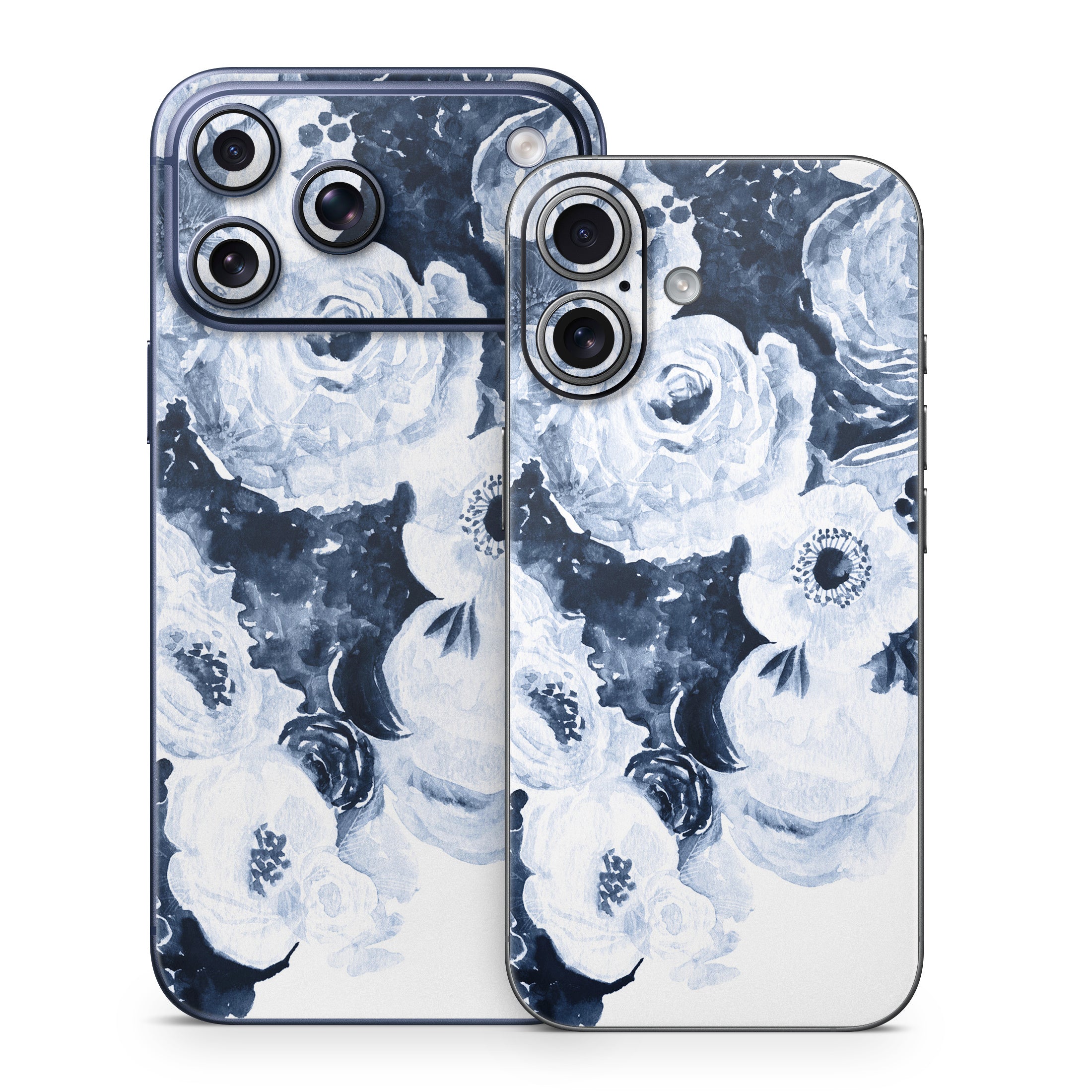 Blue Blooms - Apple iPhone 17 Skin