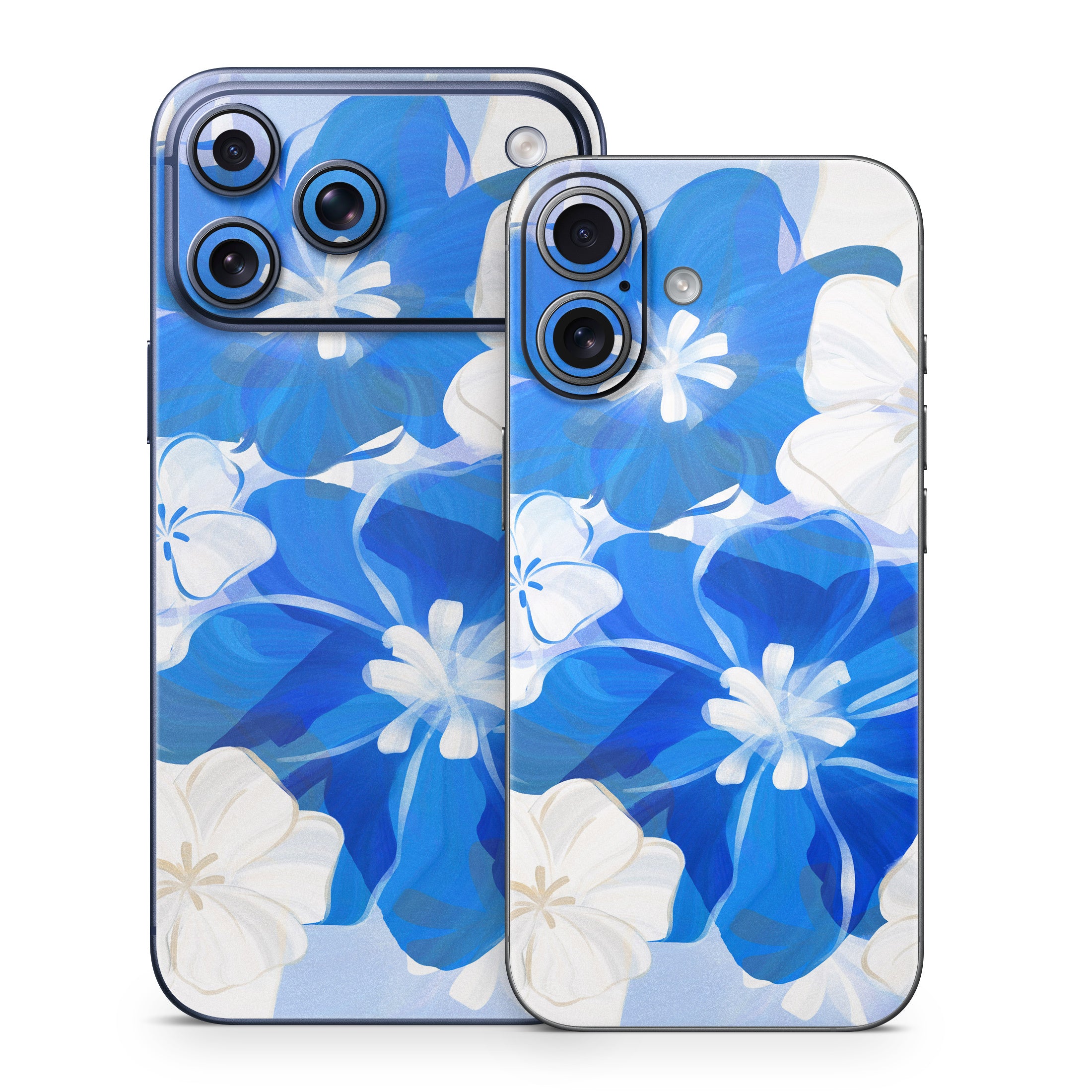 Blue Flowers - Apple iPhone 17 Skin