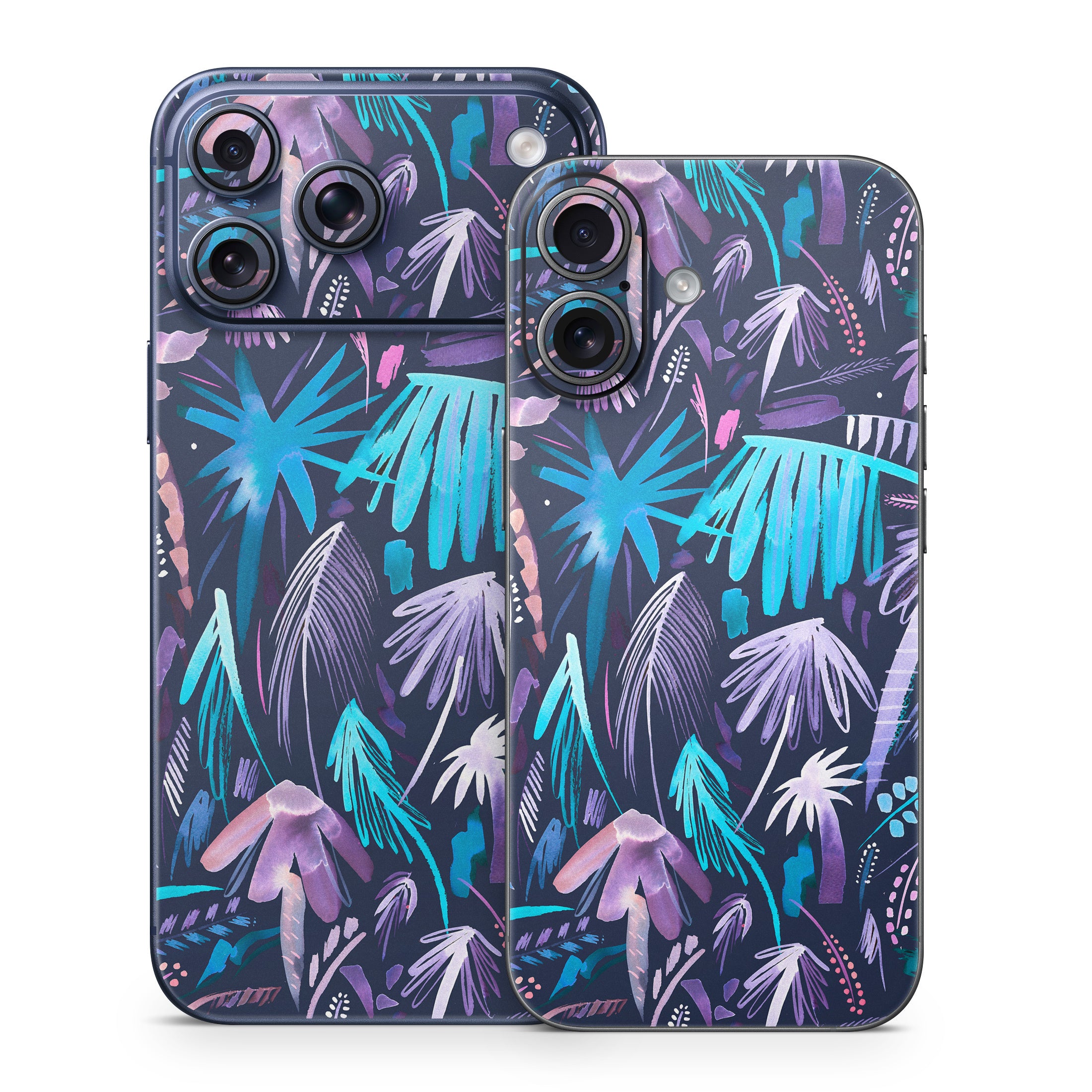 Brushstroke Palms - Apple iPhone 17 Skin