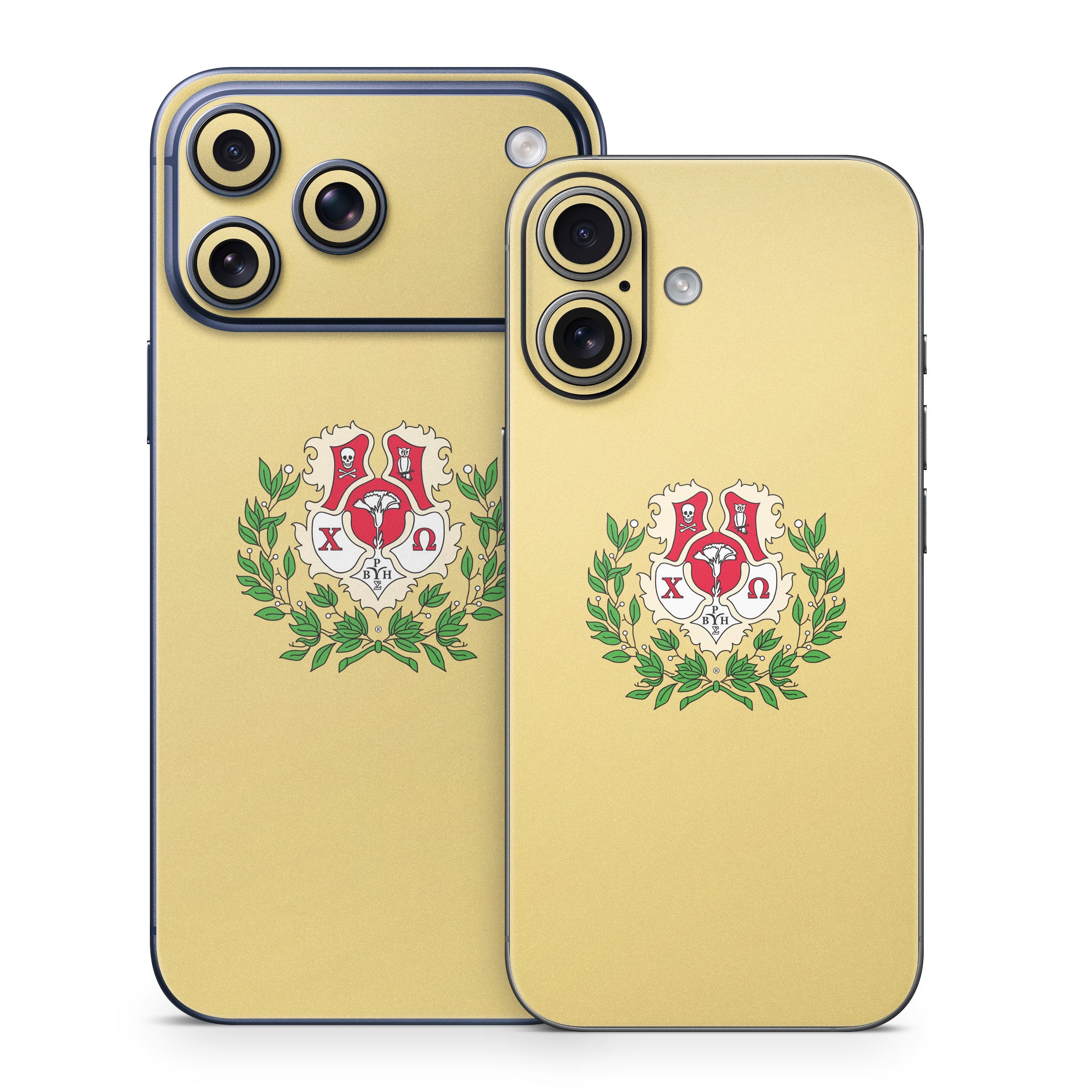 Chi Omega Crest Straw - Apple iPhone 17 Skin