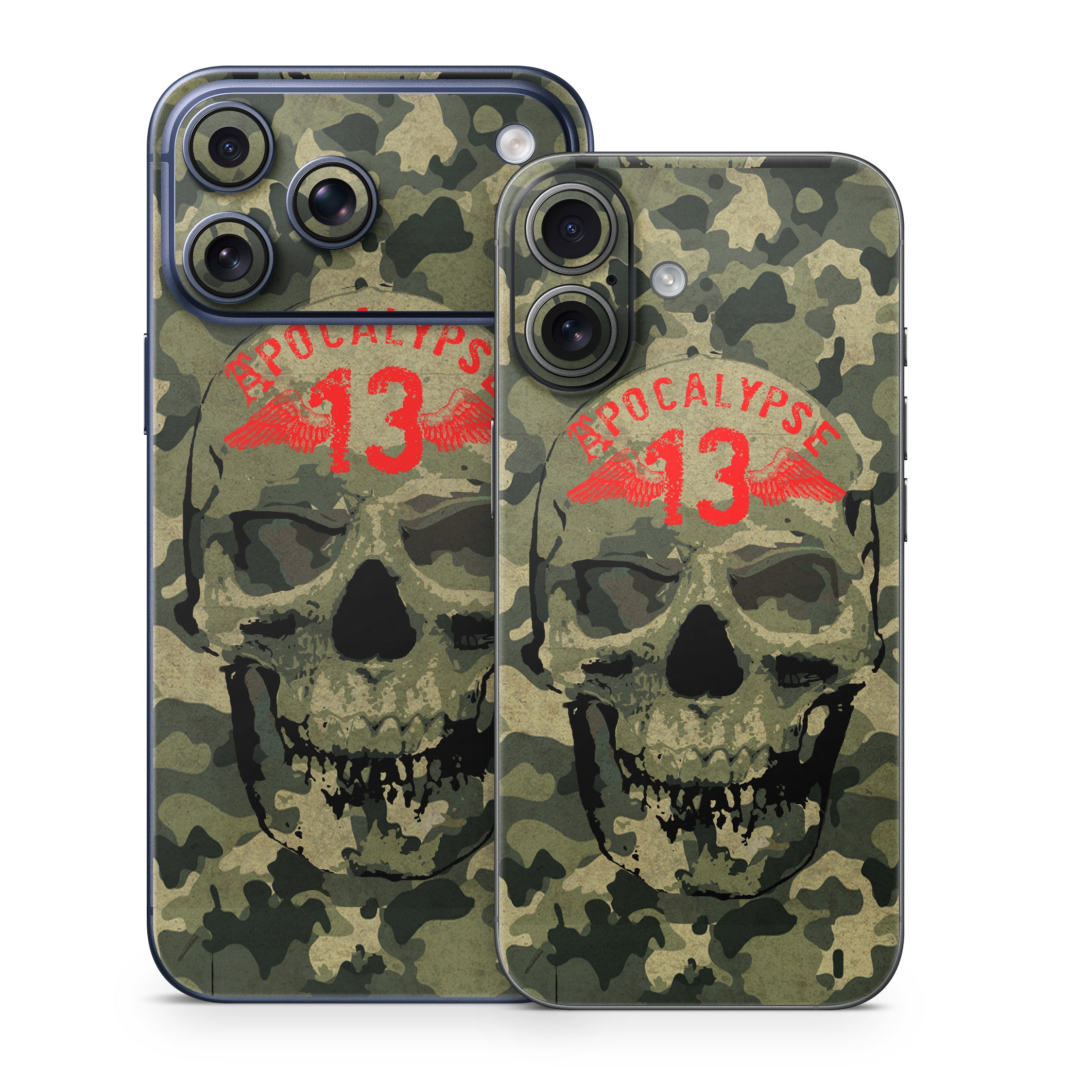 Camo Skull - Apple iPhone 17 Skin