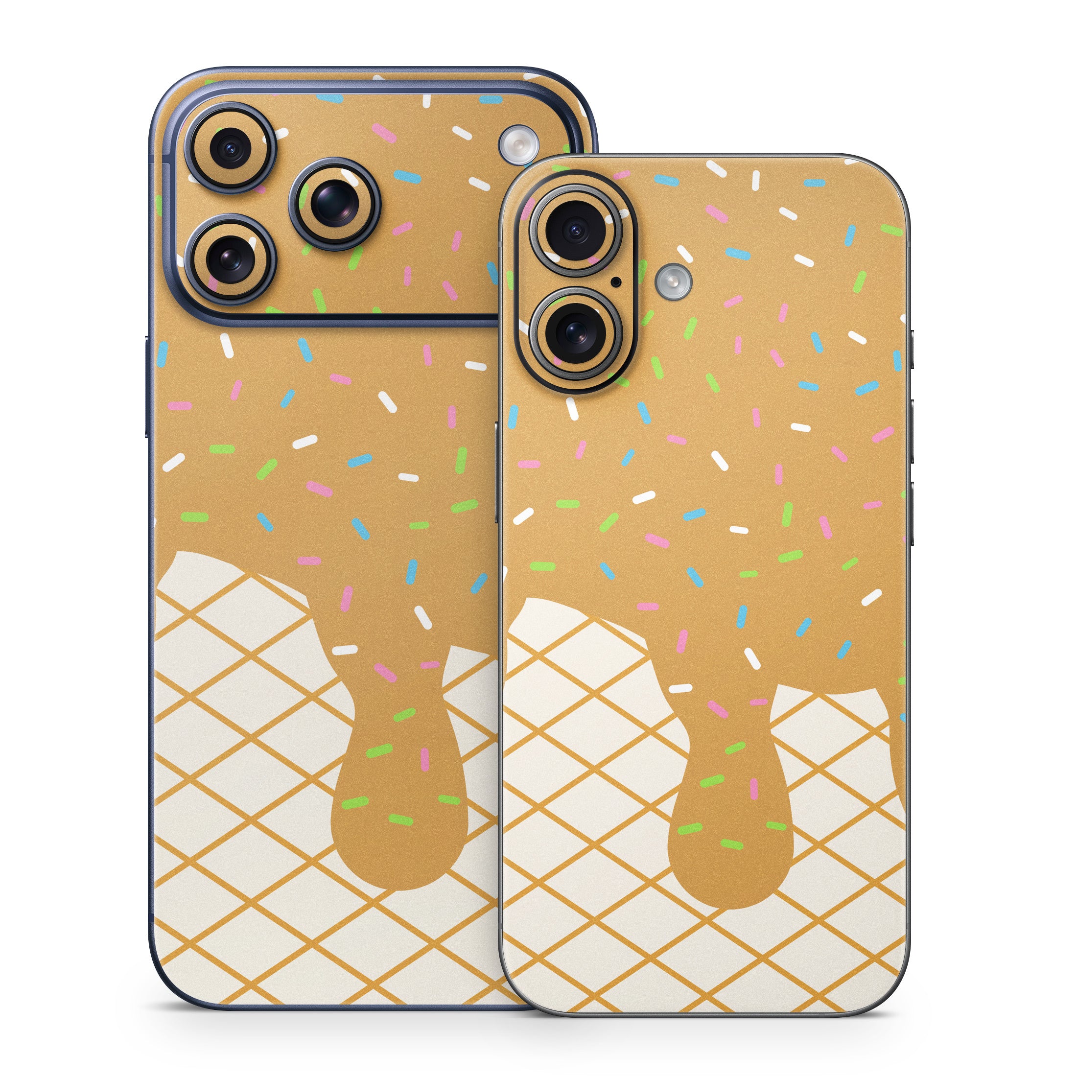 Caramel Ice Cream Drip - Apple iPhone 17 Skin