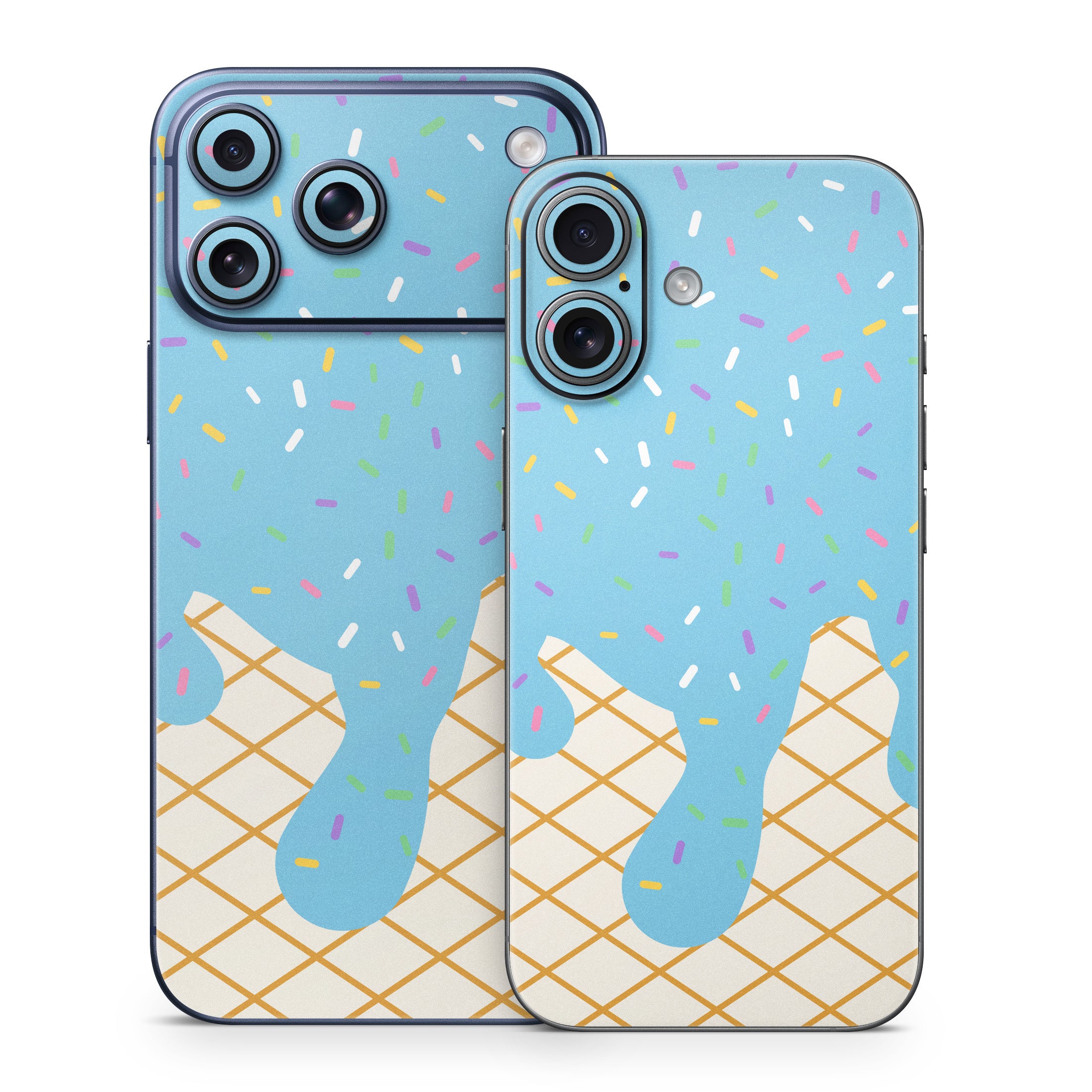Cotton Candy Ice Cream Drip - Apple iPhone 17 Skin