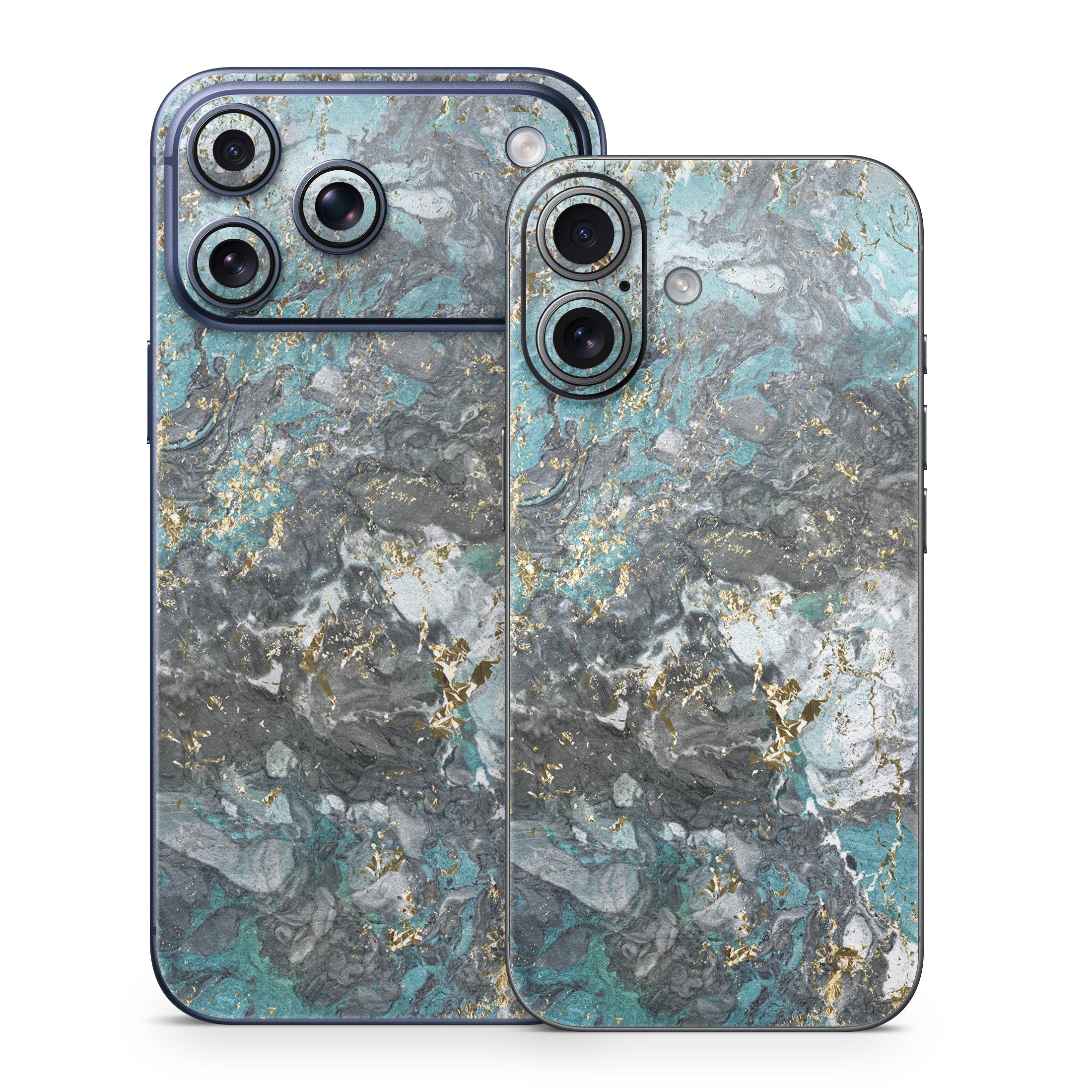 Gilded Glacier Marble - Apple iPhone 17 Skin