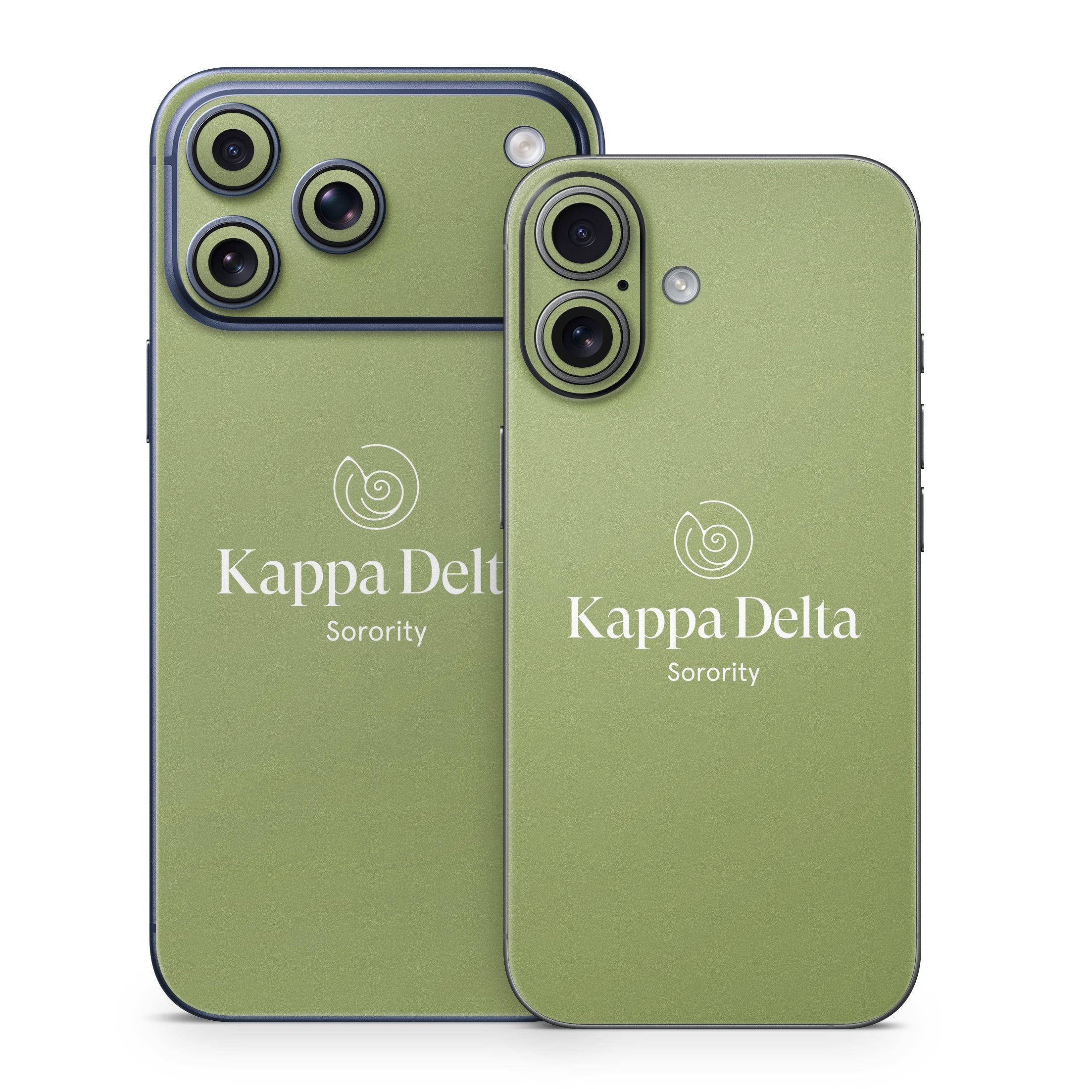 Kappa Delta Primary Logo KD Olive - Apple iPhone 17 Skin