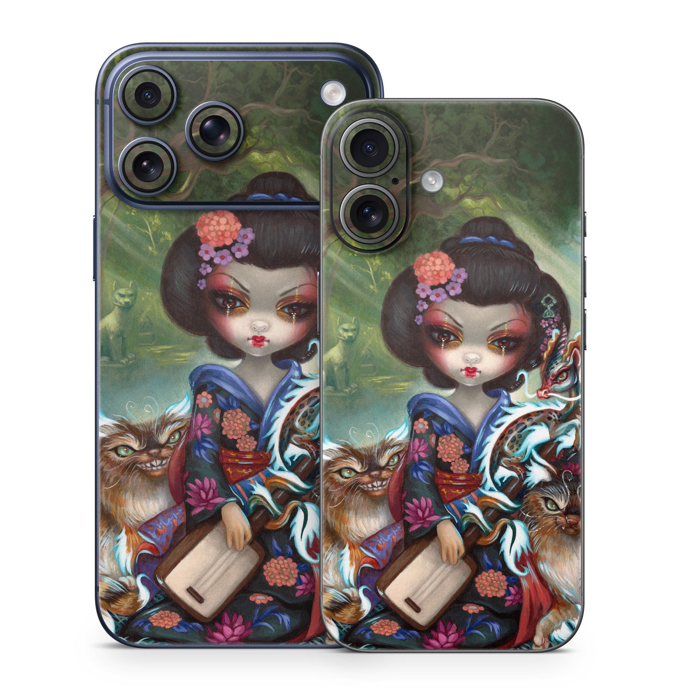 Kirin and Bakeneko - Apple iPhone 17 Skin