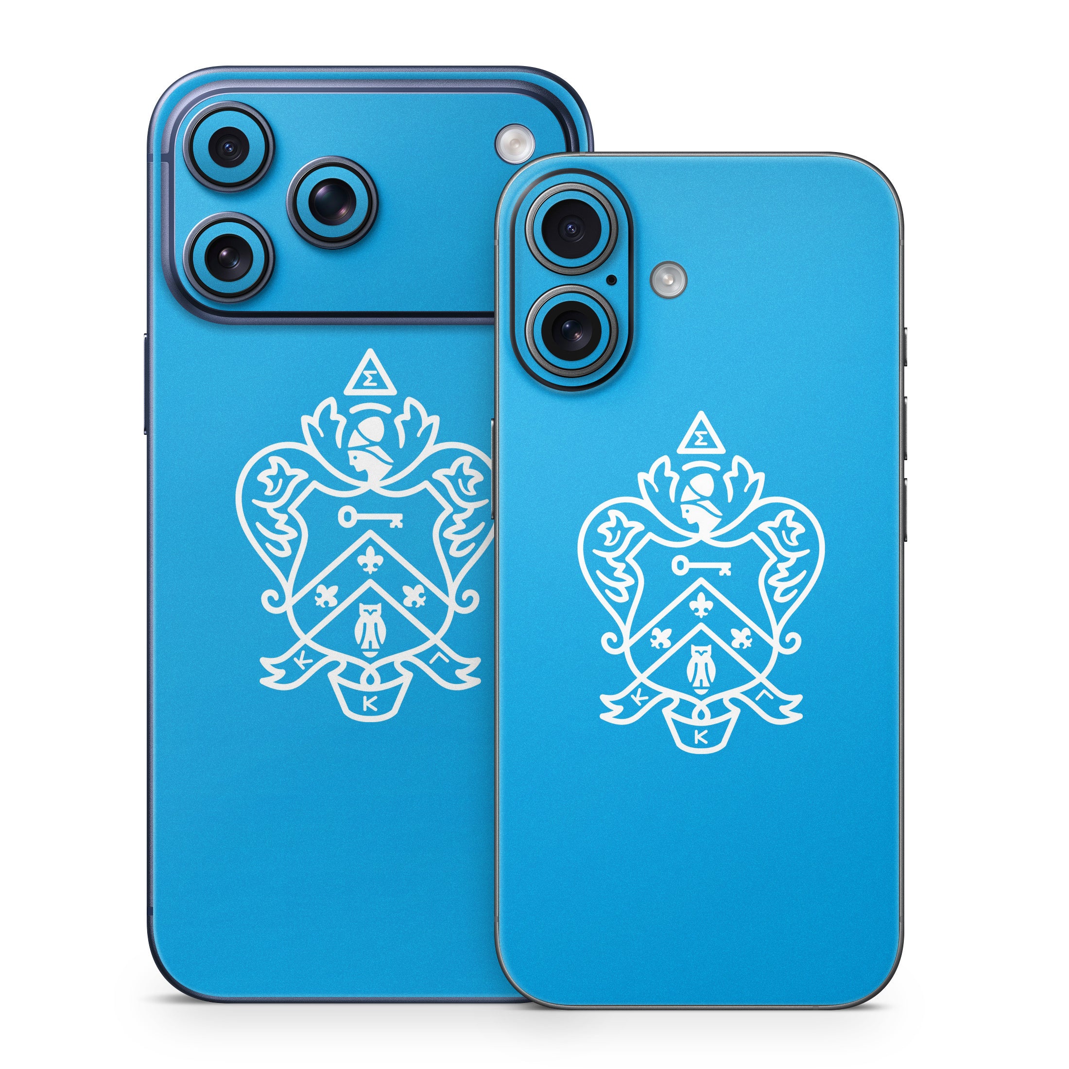 Kappa Kappa Gamma Coat of Arms Gamma Blue - Apple iPhone 17 Skin