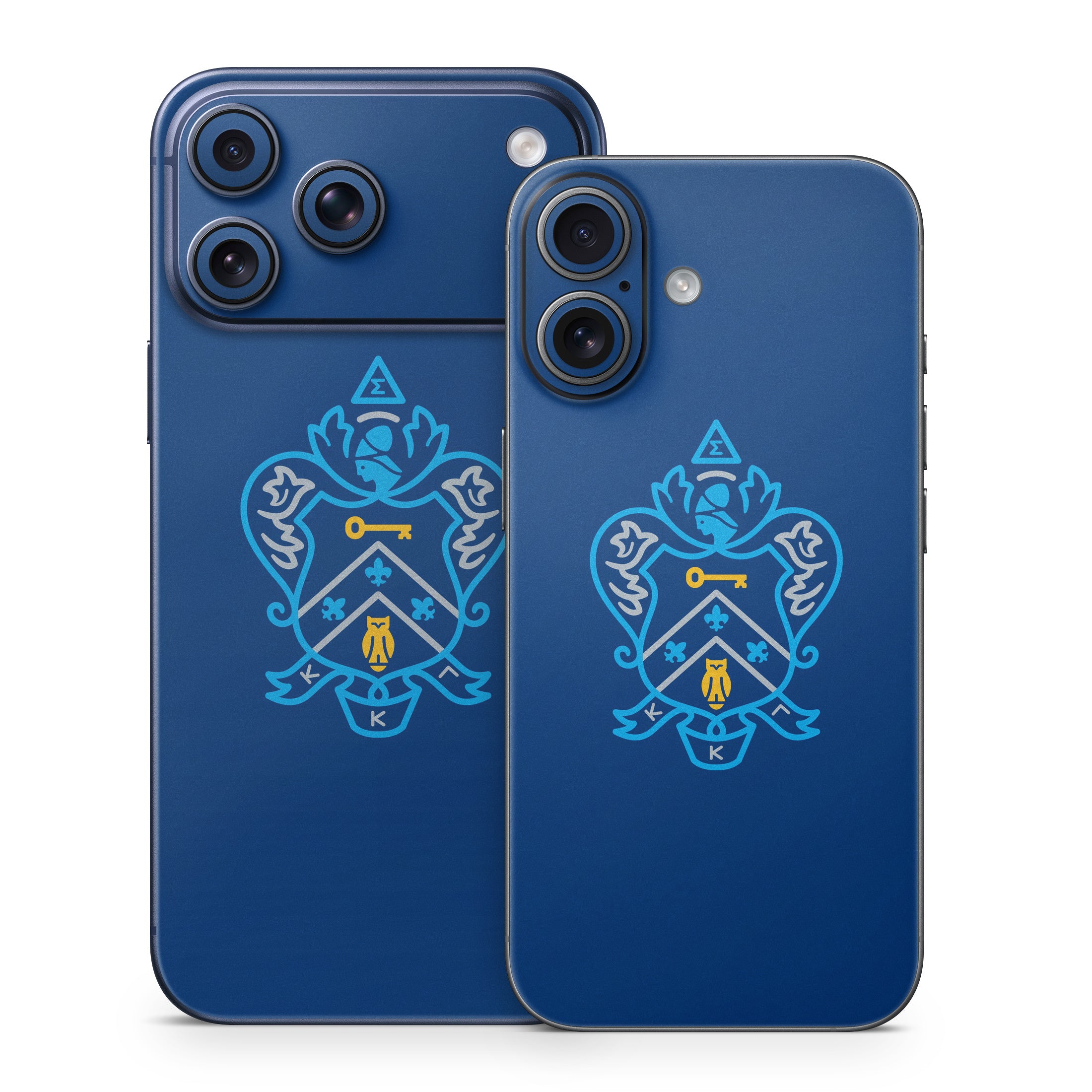 Kappa Kappa Gamma Coat of Arms Kappa Blue - Apple iPhone 17 Skin