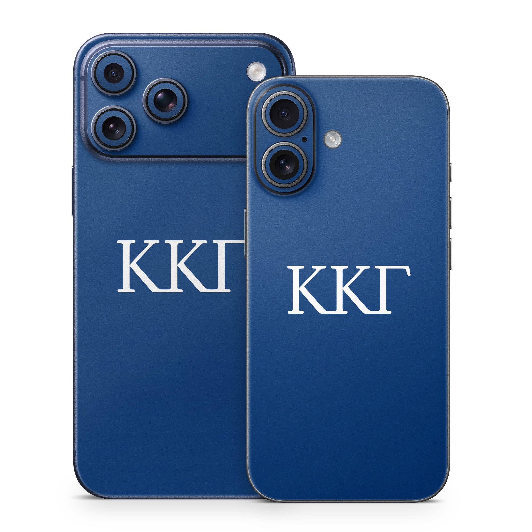 Kappa Kappa Gamma Greek Letters Kappa Blue - Apple iPhone 17 Skin