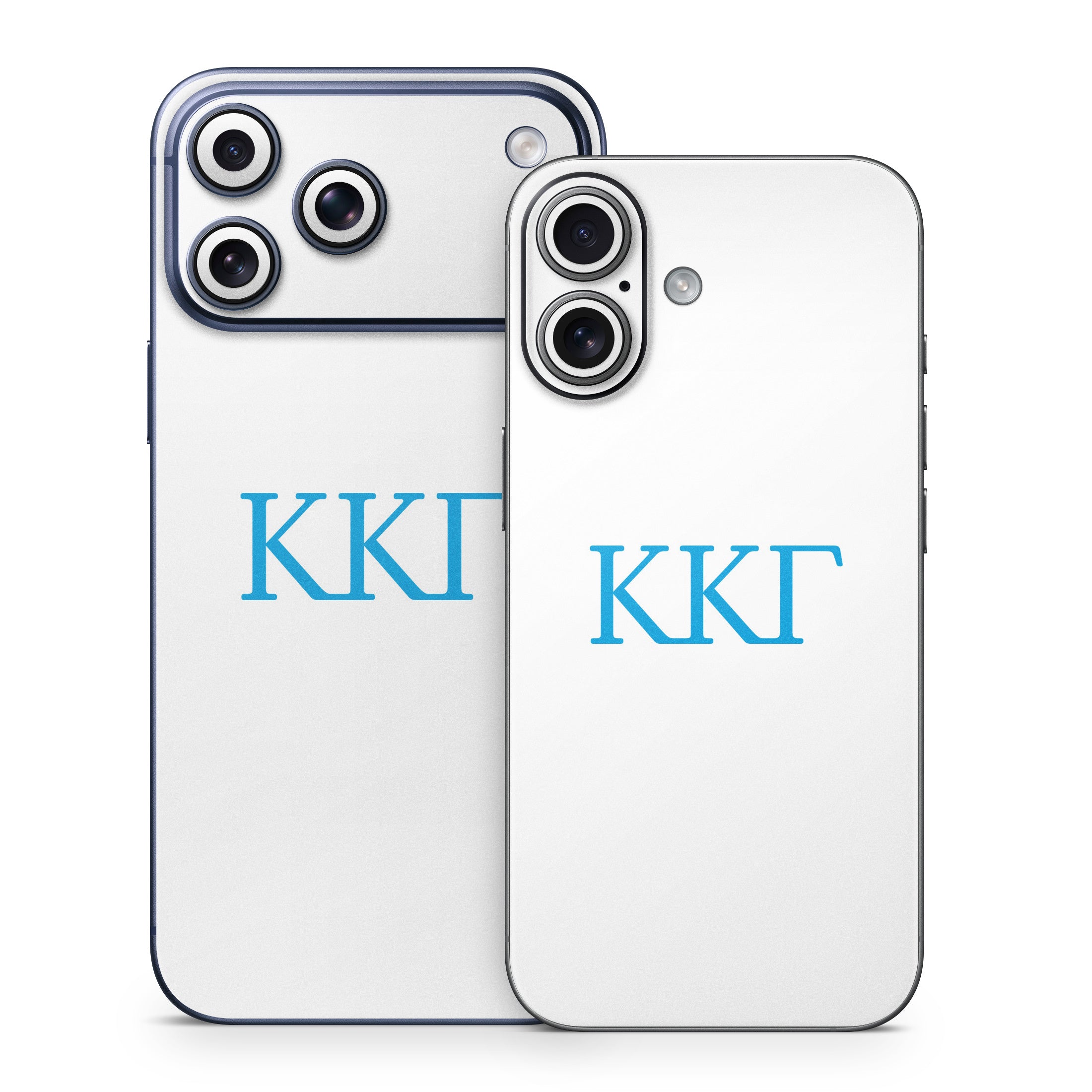 Kappa Kappa Gamma Greek Letters White - Apple iPhone 17 Skin