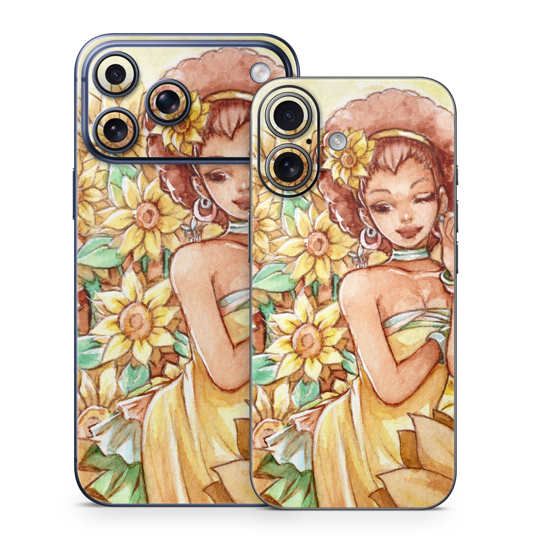 Lady Sunflower - Apple iPhone 17 Skin