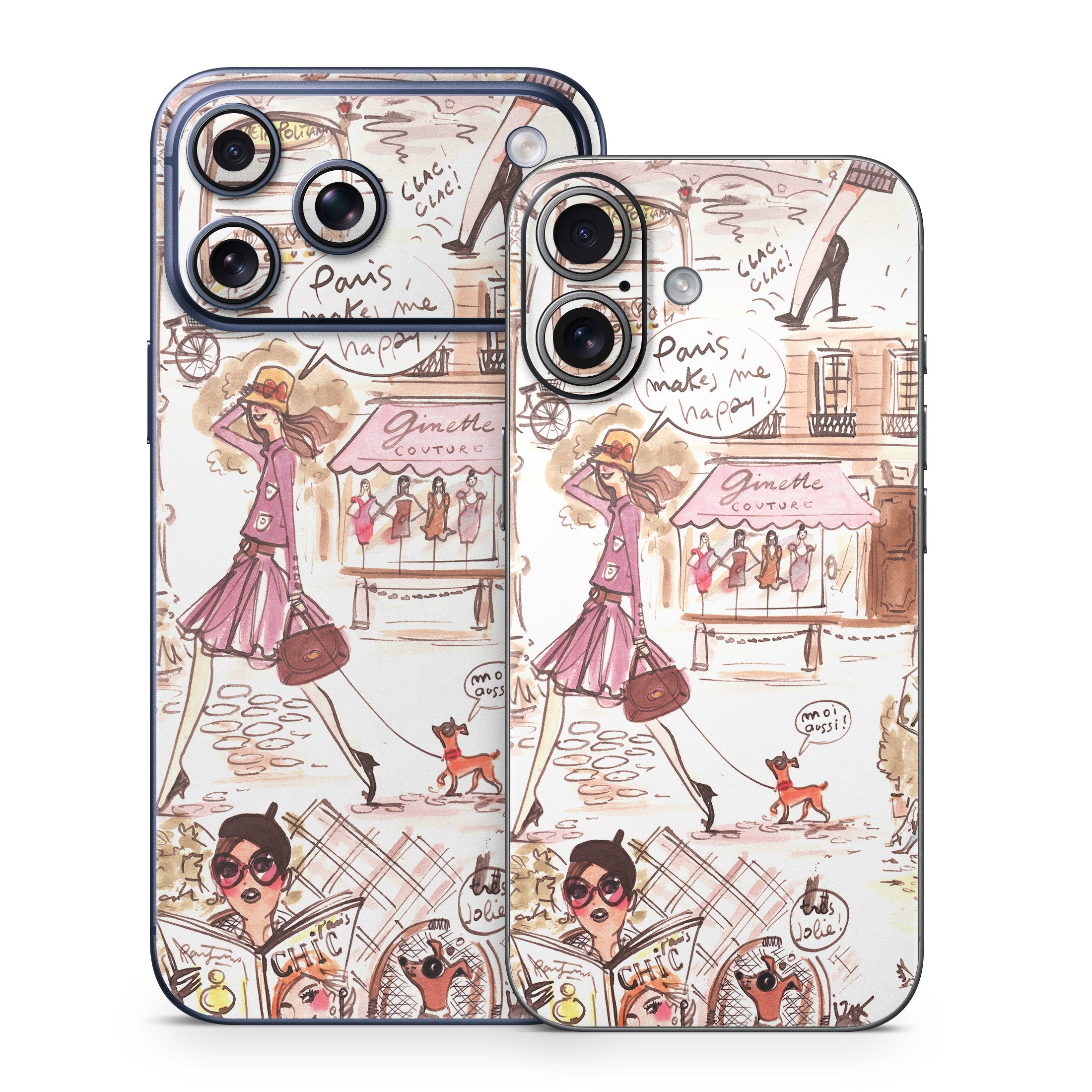 Paris Makes Me Happy - Apple iPhone 17 Skin