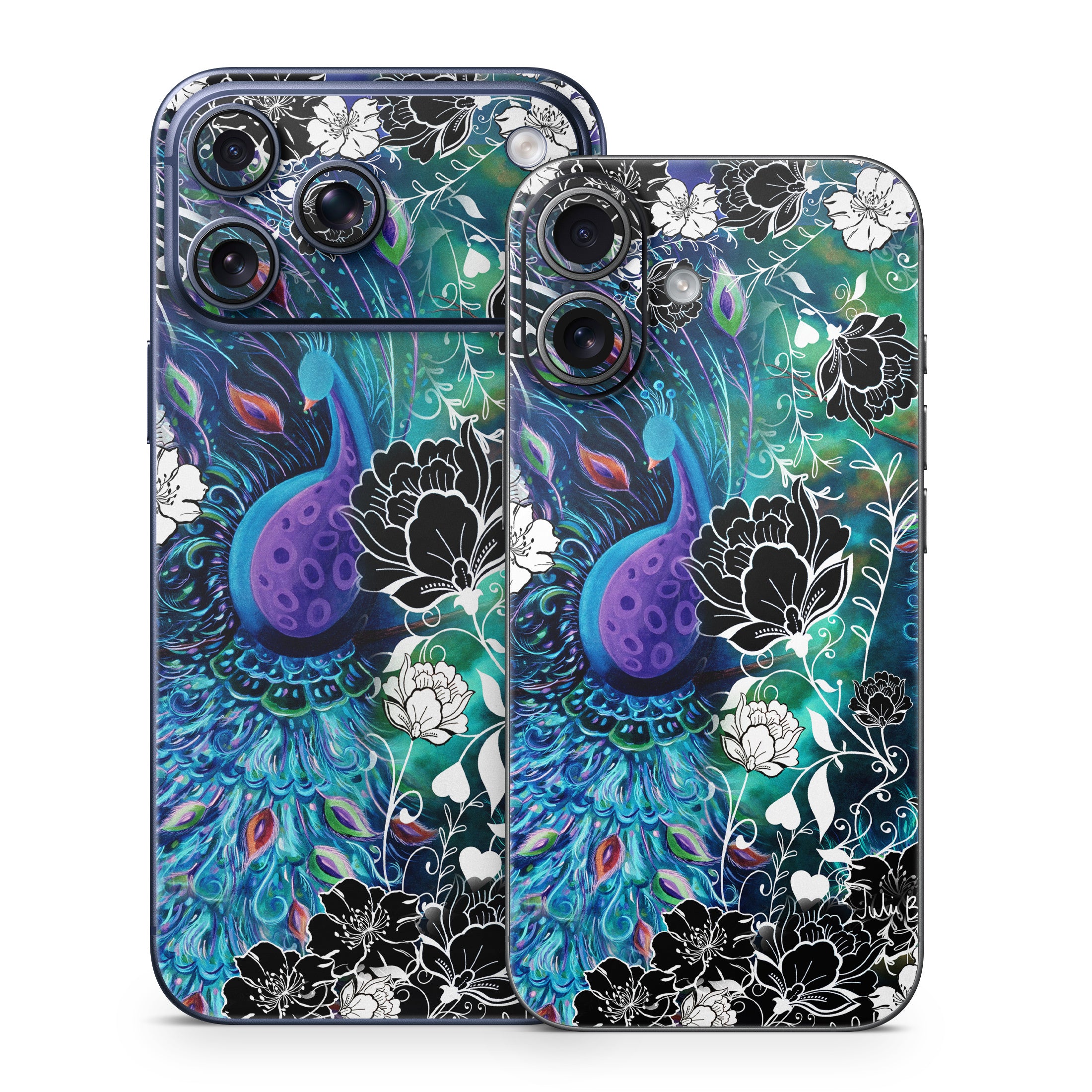 Peacock Garden - Apple iPhone 17 Skin