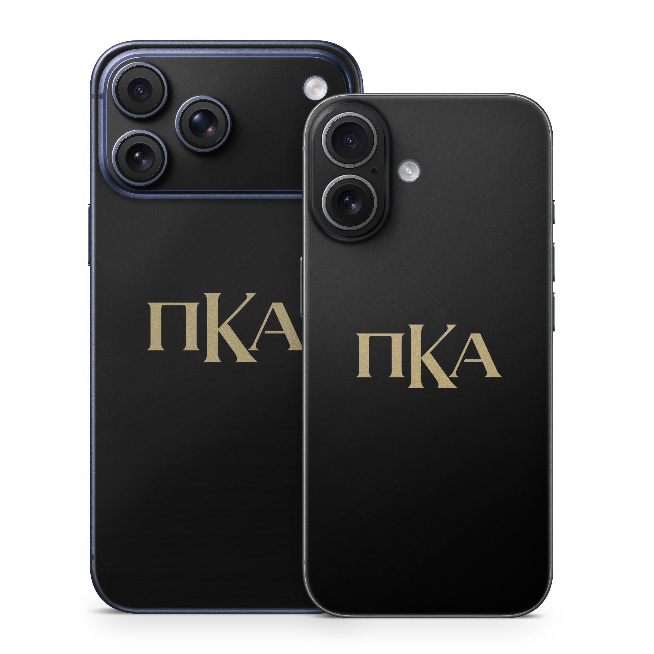 Pi Kappa Alpha Greek Letters Black - Apple iPhone 17 Skin