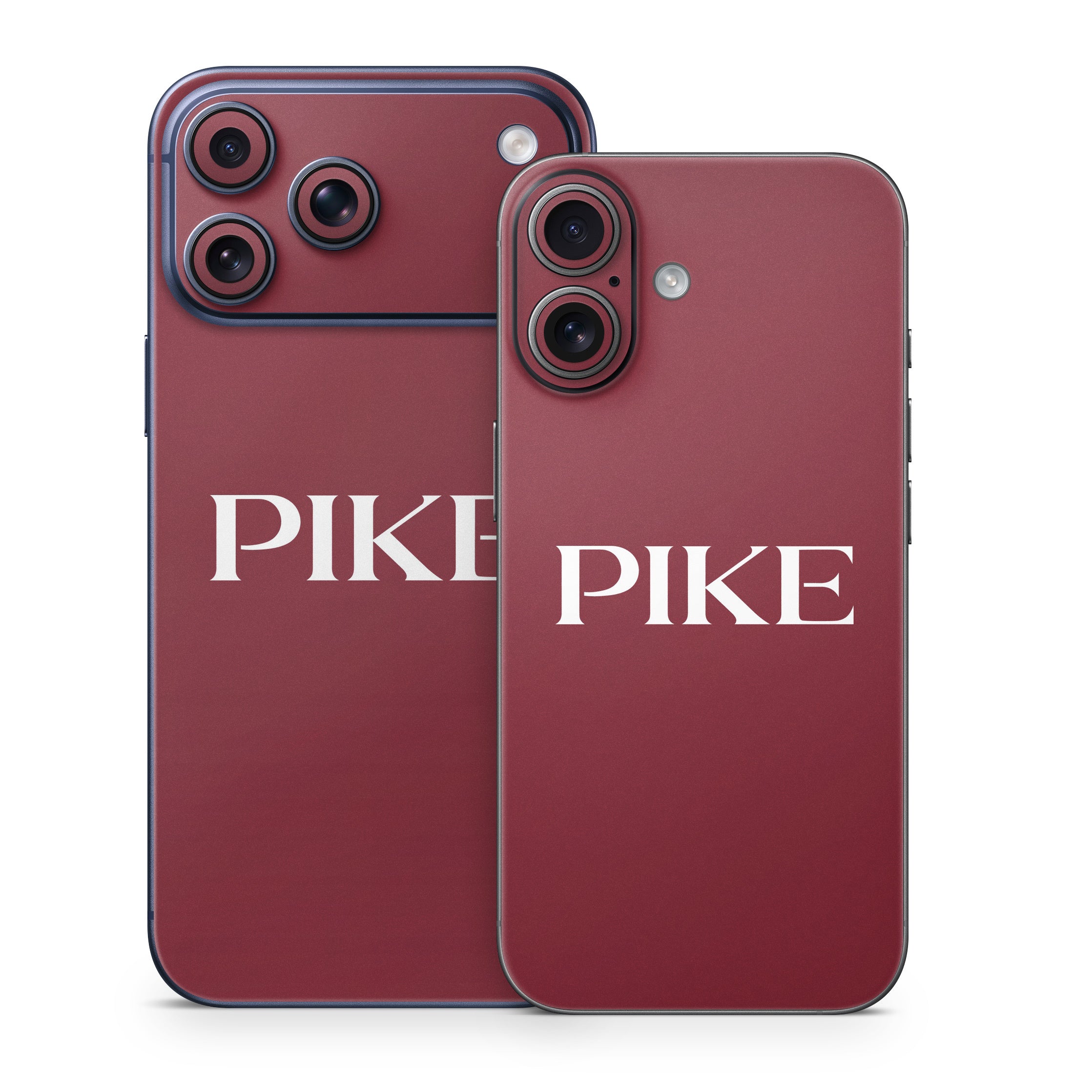 Pi Kappa Alpha PIKE Logo Garnet - Apple iPhone 17 Skin