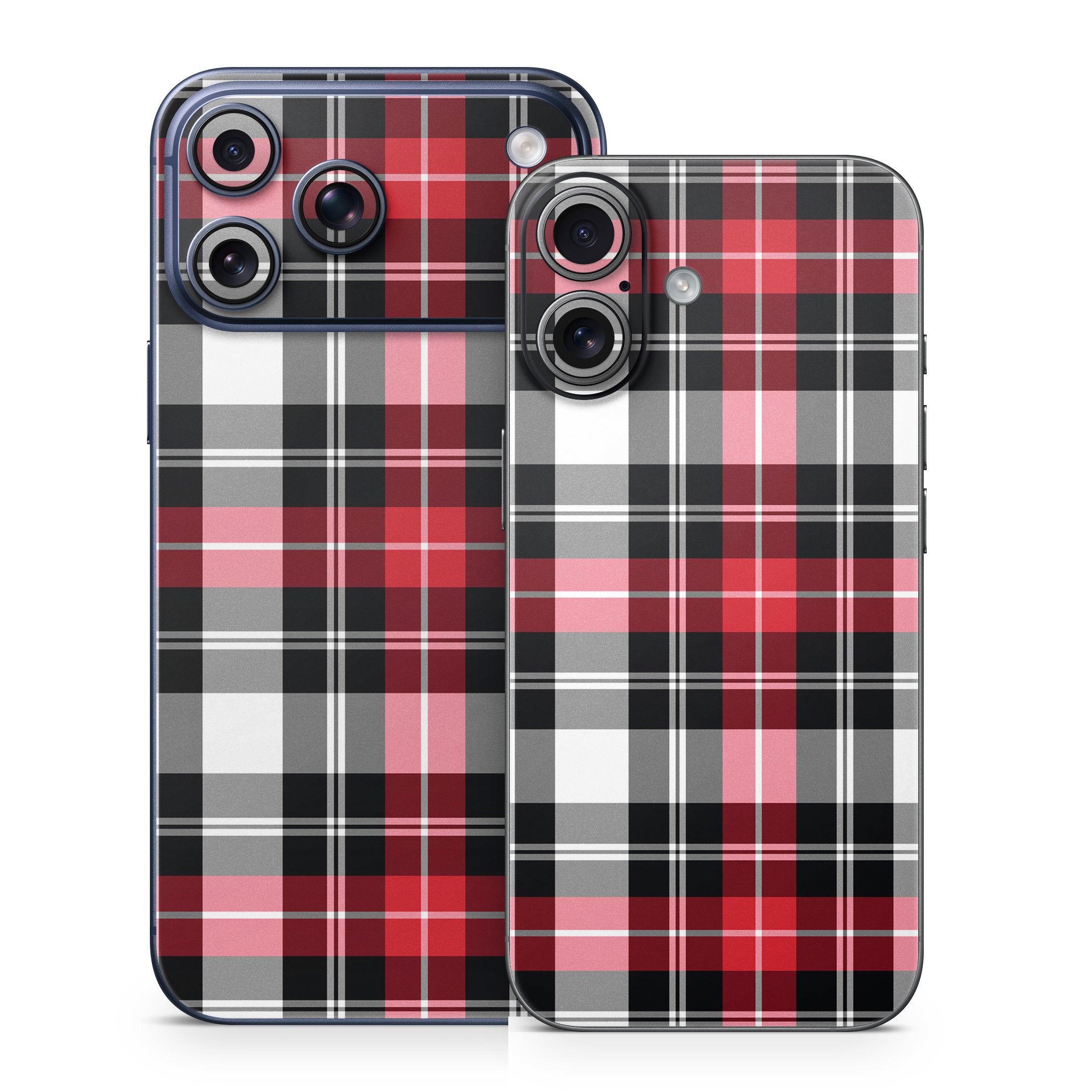 Red Plaid - Apple iPhone 17 Skin