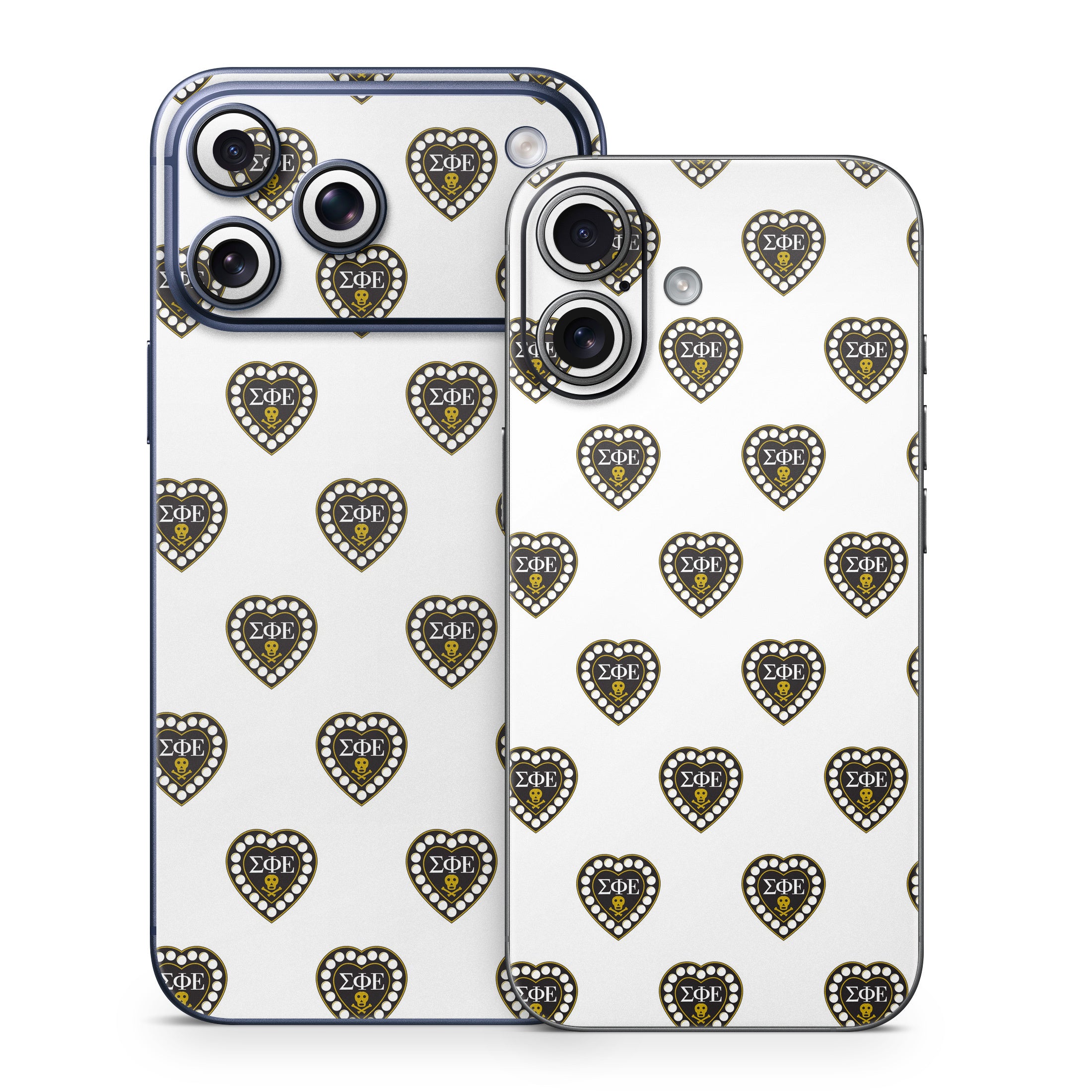 Sigma Phi Epsilon Badge Pattern White - Apple iPhone 17 Skin