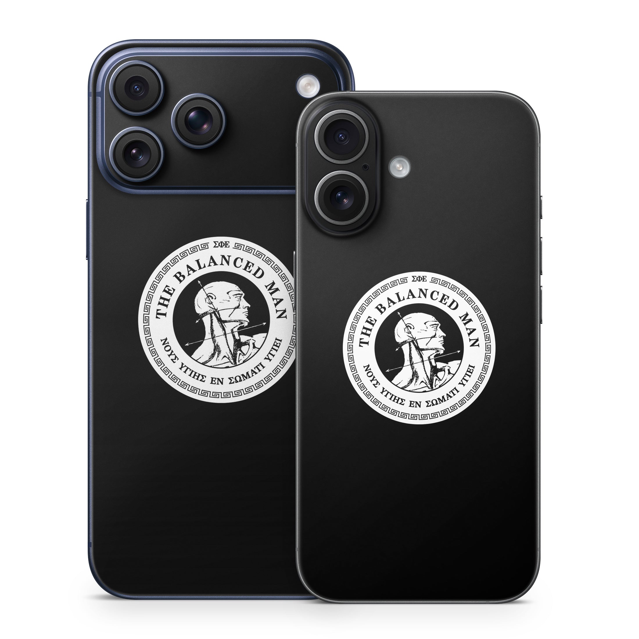 Sigma Phi Epsilon Balanced Man Black - Apple iPhone 17 Skin