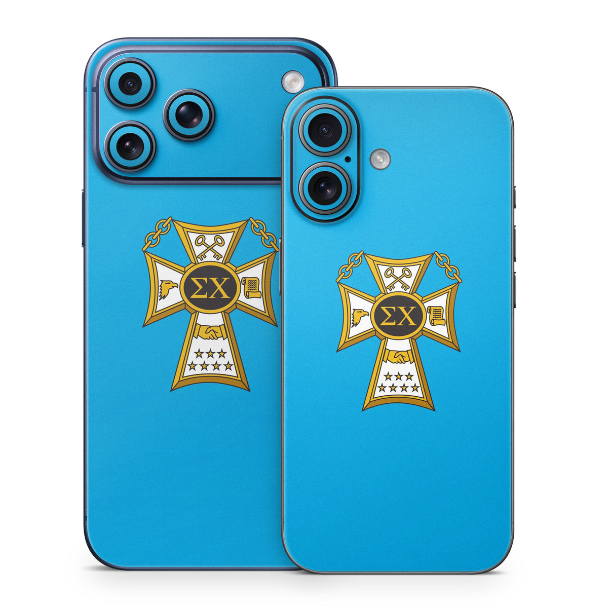 Sigma Chi Badge Blue - Apple iPhone 17 Skin