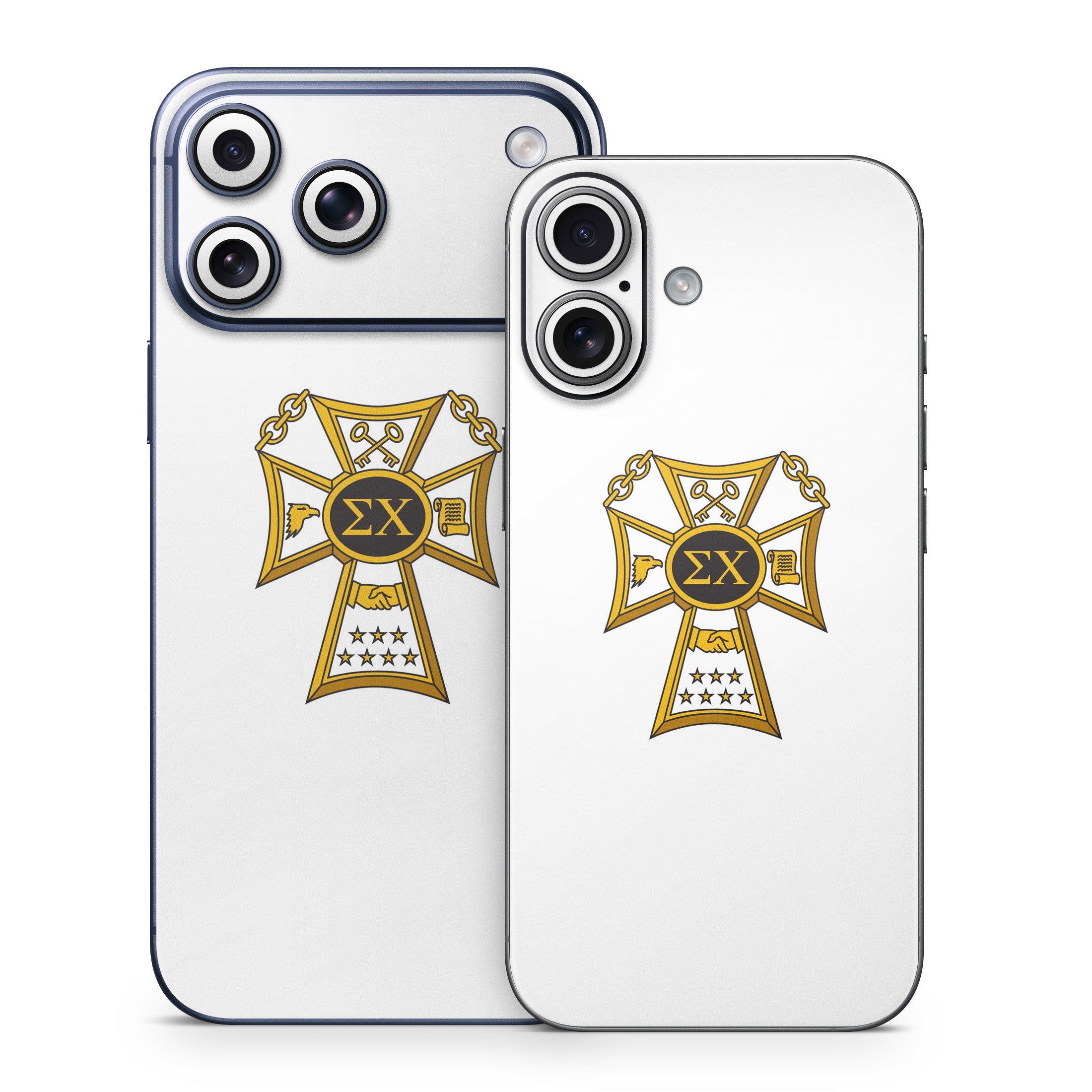 Sigma Chi Badge White - Apple iPhone 17 Skin