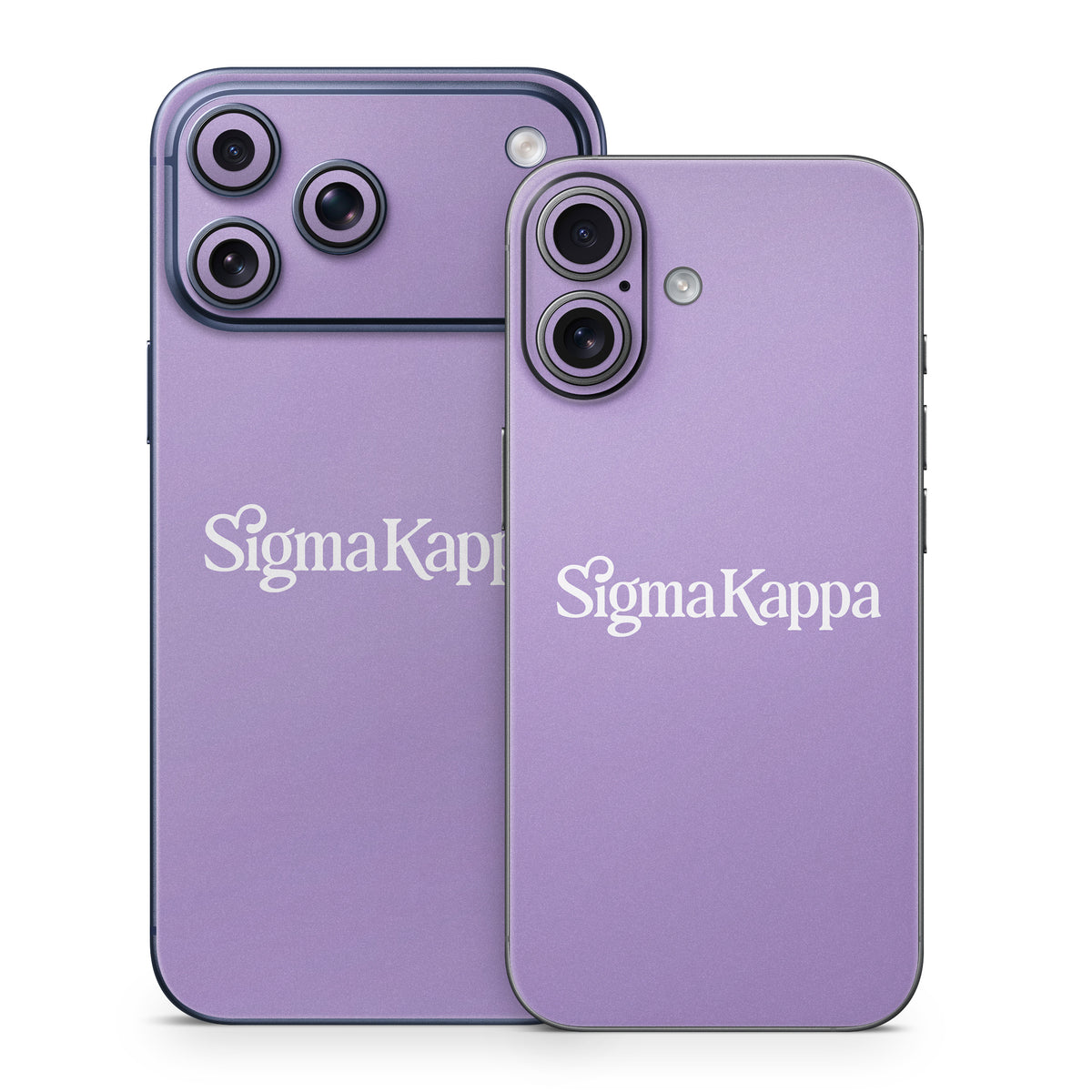 Sigma Kappa Primary Logo Dove Love on Legacy Lavender - Apple iPhone 17 Skin