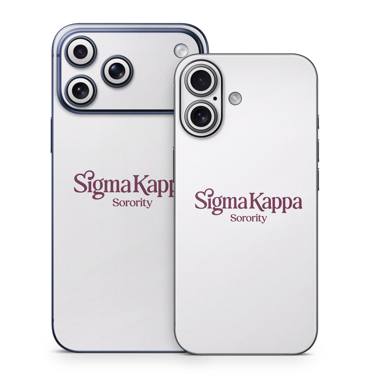 Sigma Kappa Sorority Logo Mary Maroon on Dove Love - Apple iPhone 17 Skin