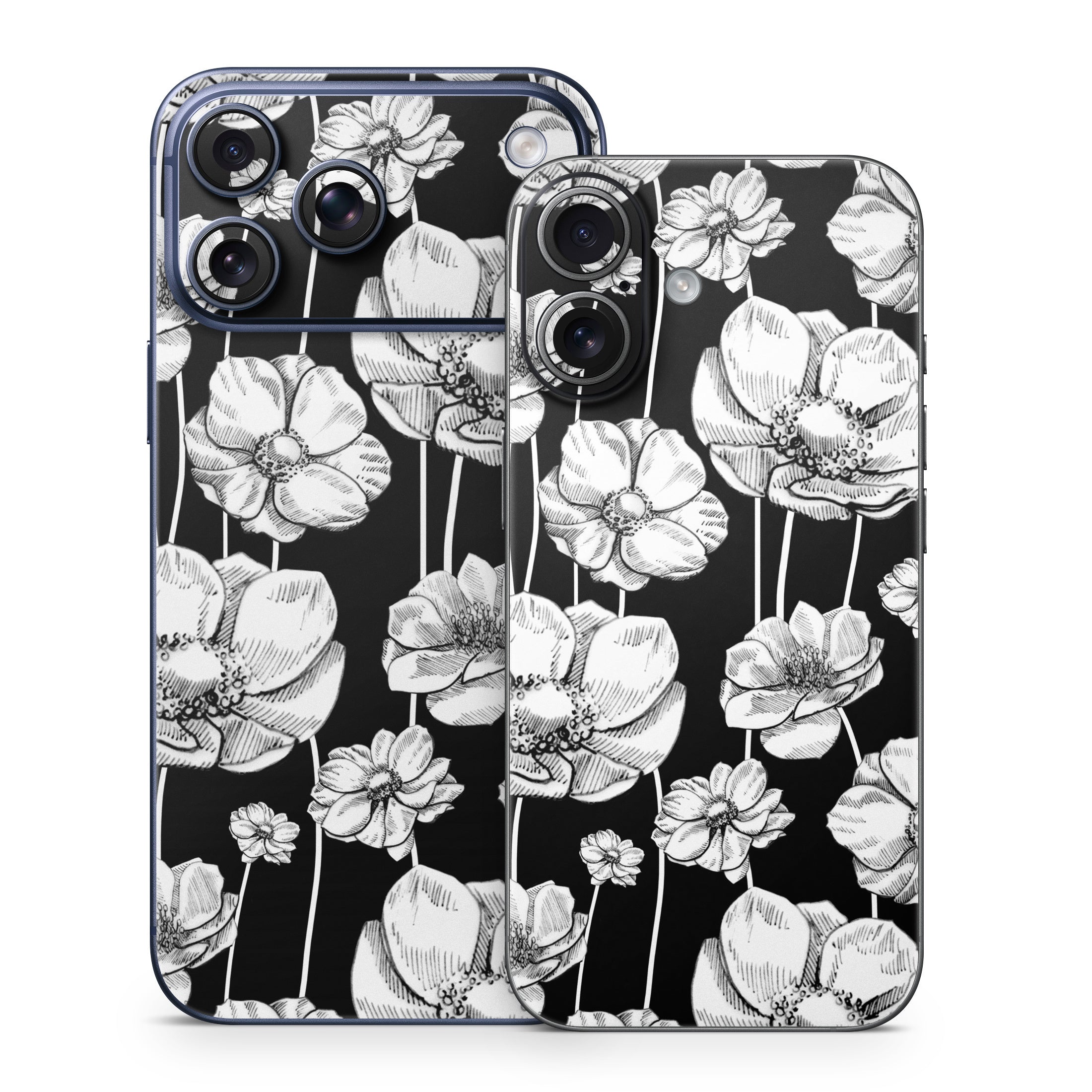 Striped Blooms - Apple iPhone 17 Skin