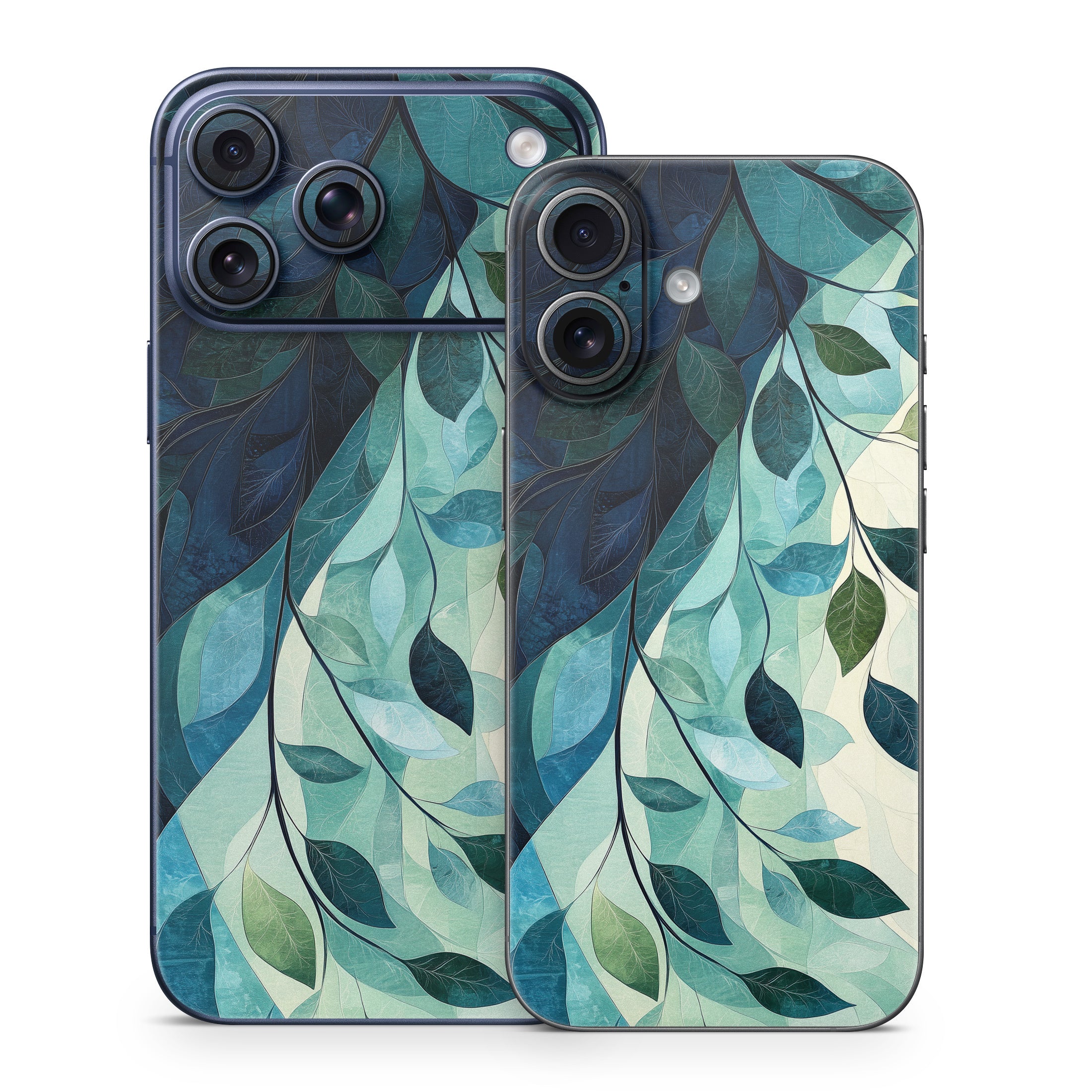 Teal and Indigo - Apple iPhone 17 Skin