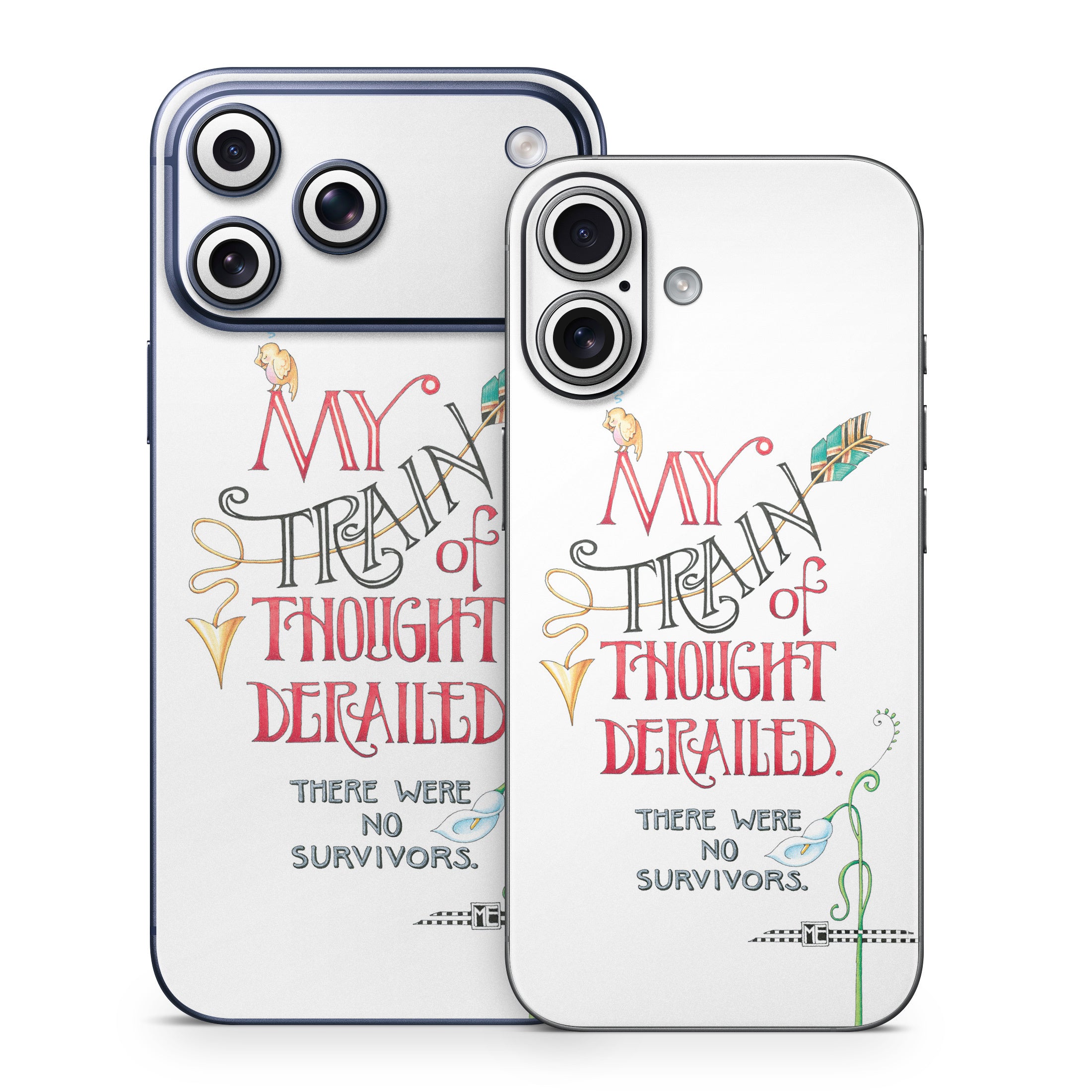 Train Derailed - Apple iPhone 17 Skin