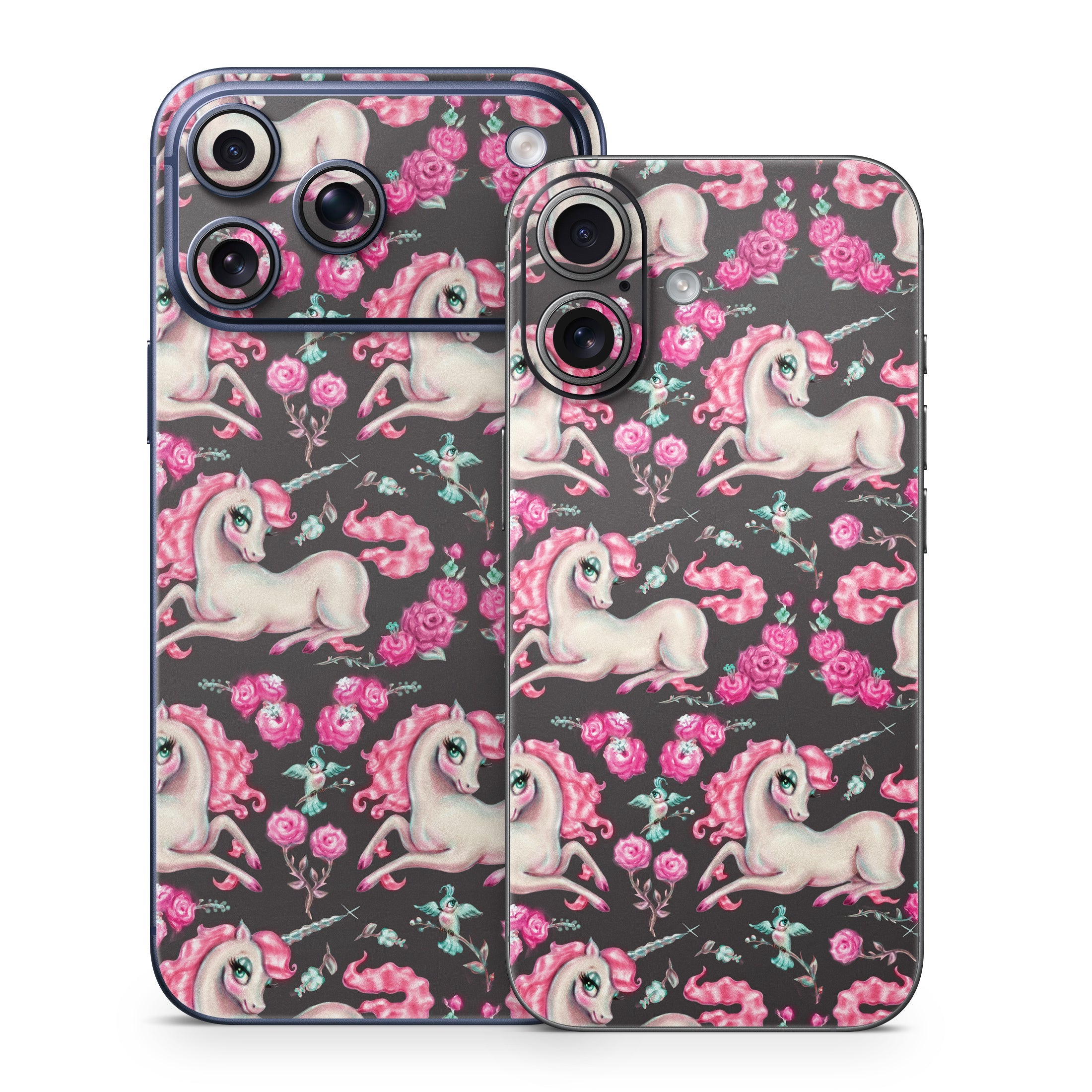 Unicorns and Roses - Apple iPhone 17 Skin