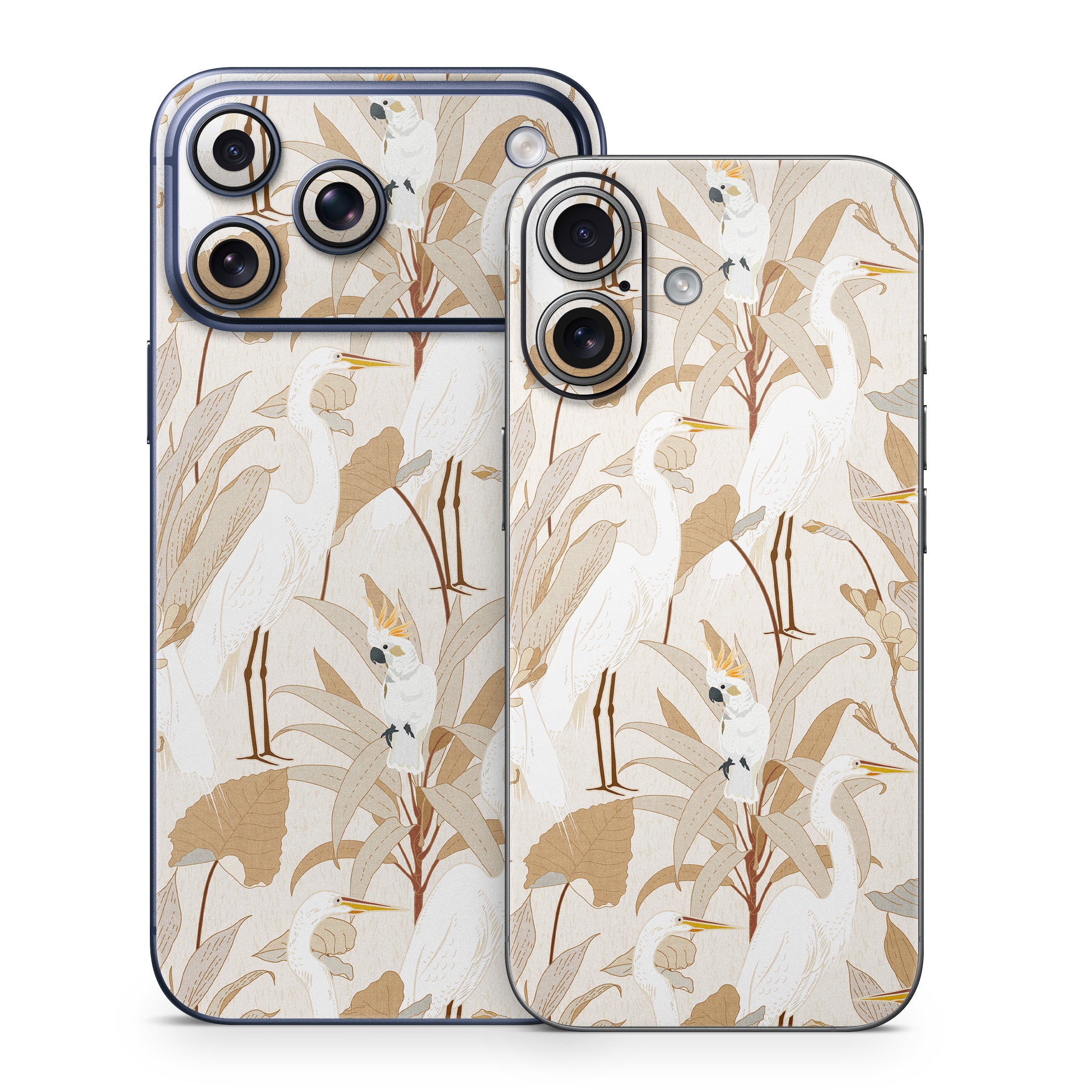 White Cranes Cockatoo - Apple iPhone 17 Skin