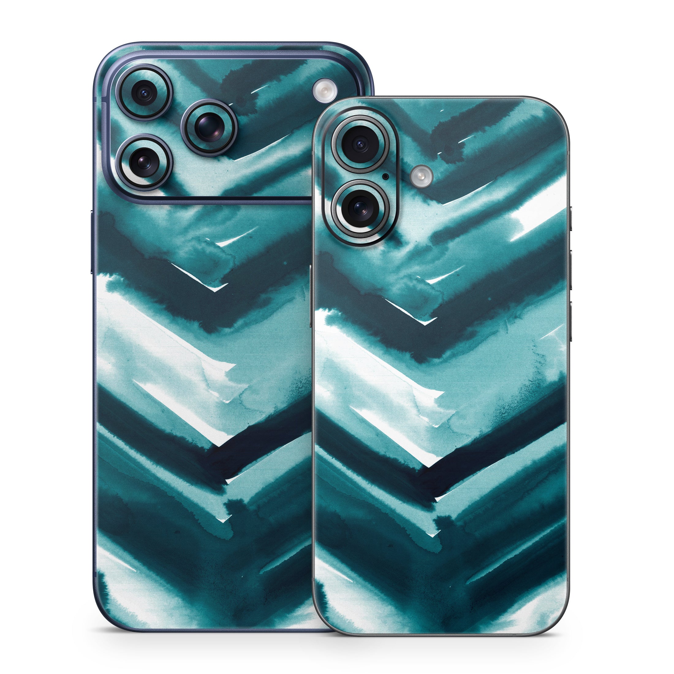 Watercolor Chevron - Apple iPhone 17 Skin