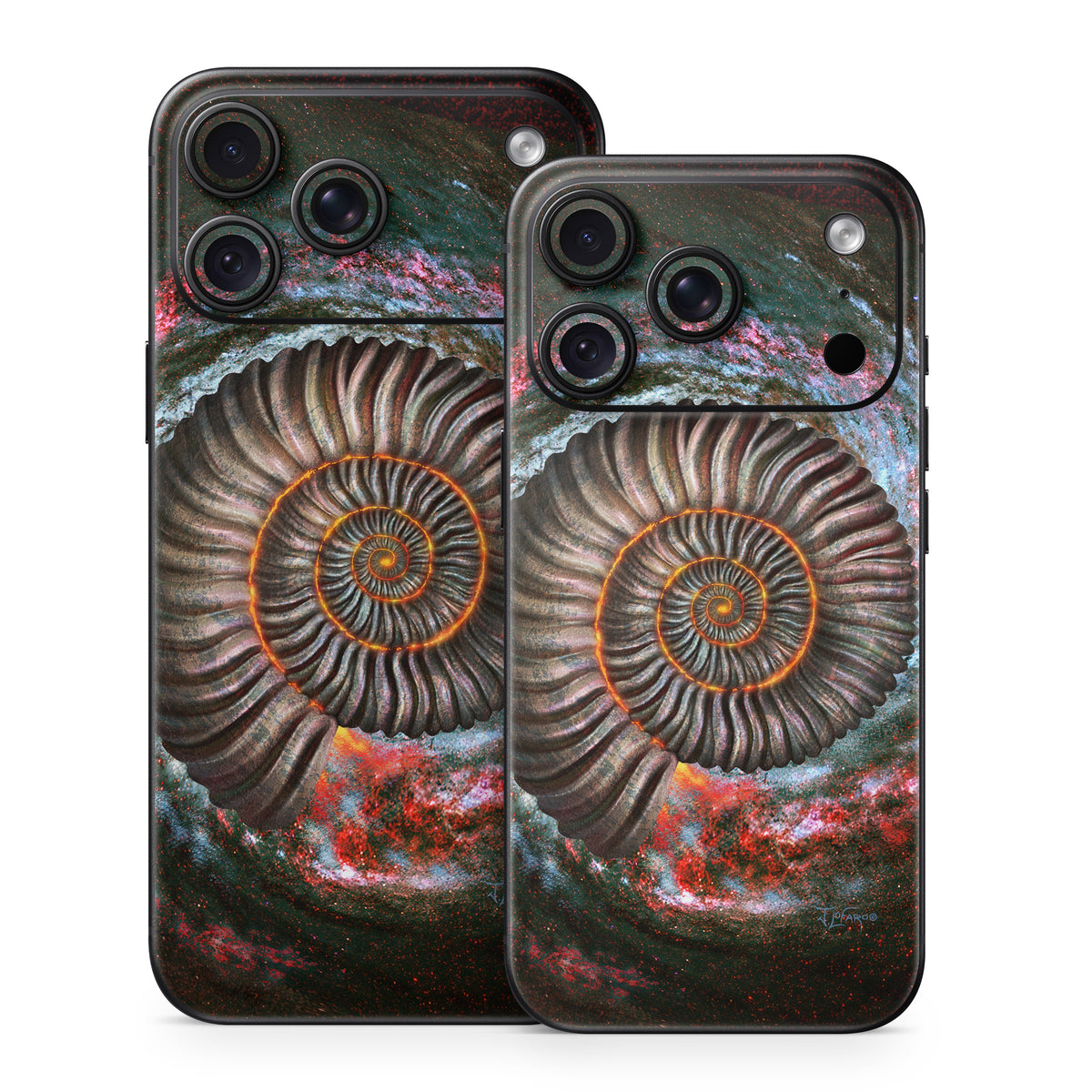 Ammonite Galaxy - Apple iPhone 18 Skin
