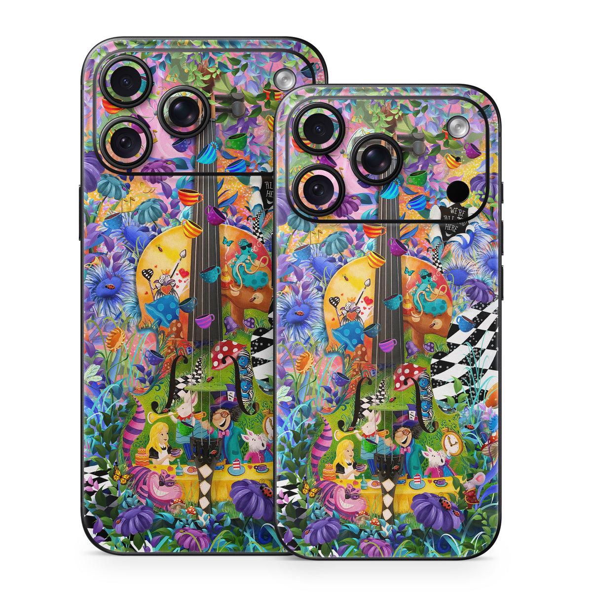 Alice's Wonderland Tea Party - Apple iPhone 18 Skin