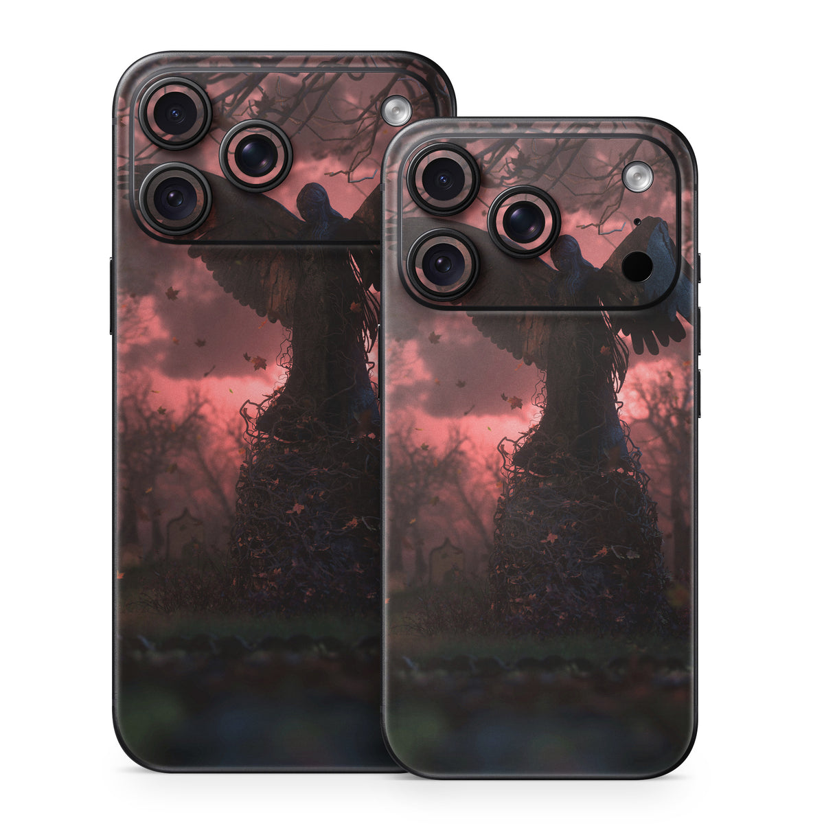 Black Angel - Apple iPhone 18 Skin