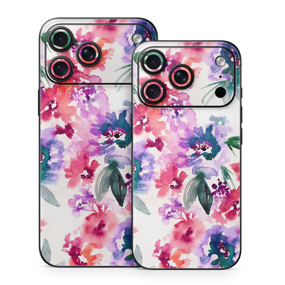 Blurred Flowers - Apple iPhone 18 Skin