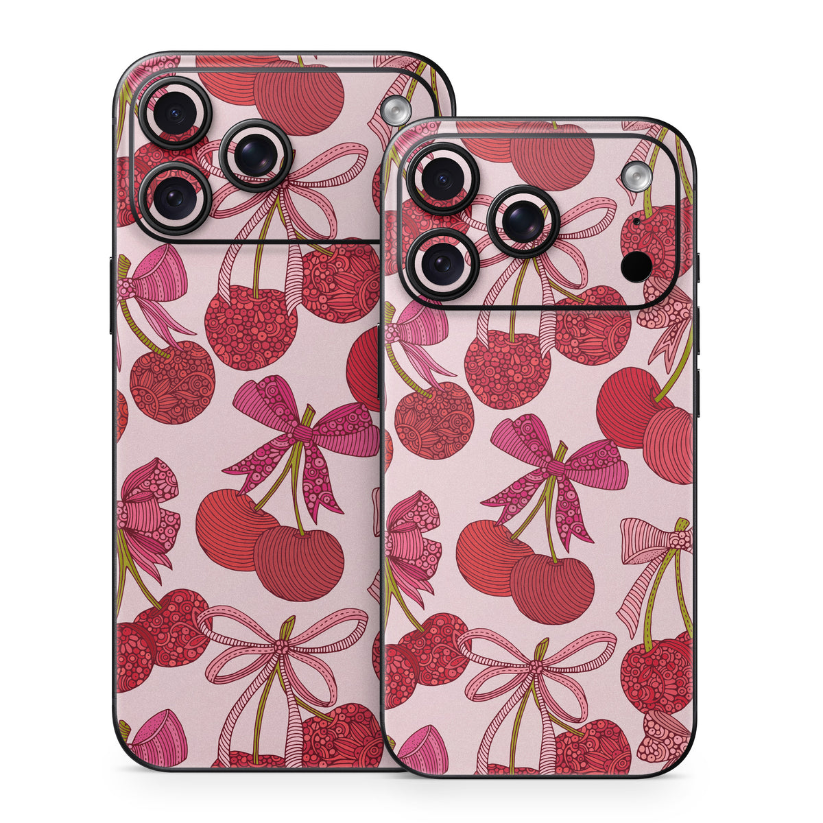 Cherry with Bows - Apple iPhone 18 Skin